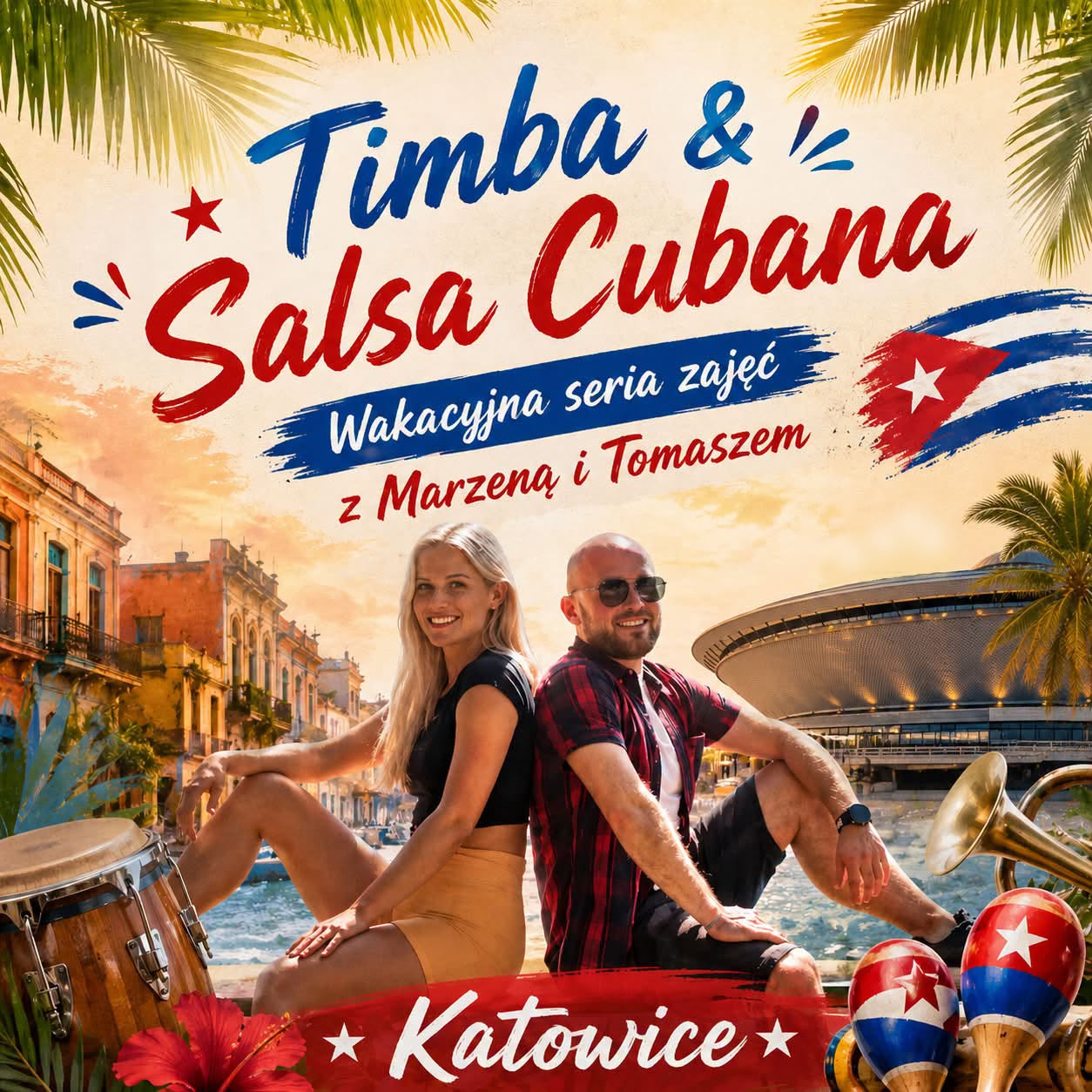 TIMBA & SALSA CUBANA - Wakacyjna seria zajęć dla tańczących
