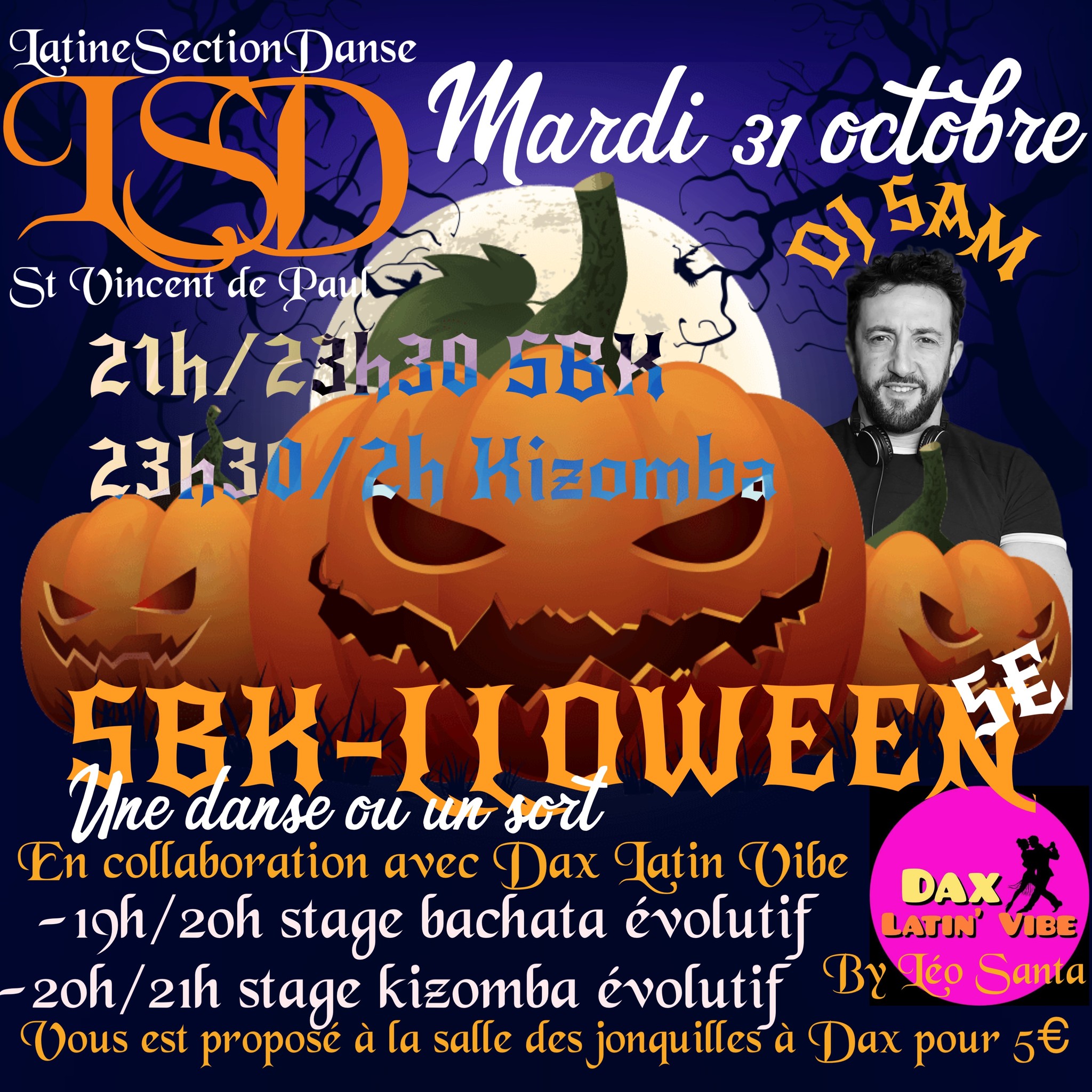 SBK-LLOWEEN avec DJ SAM