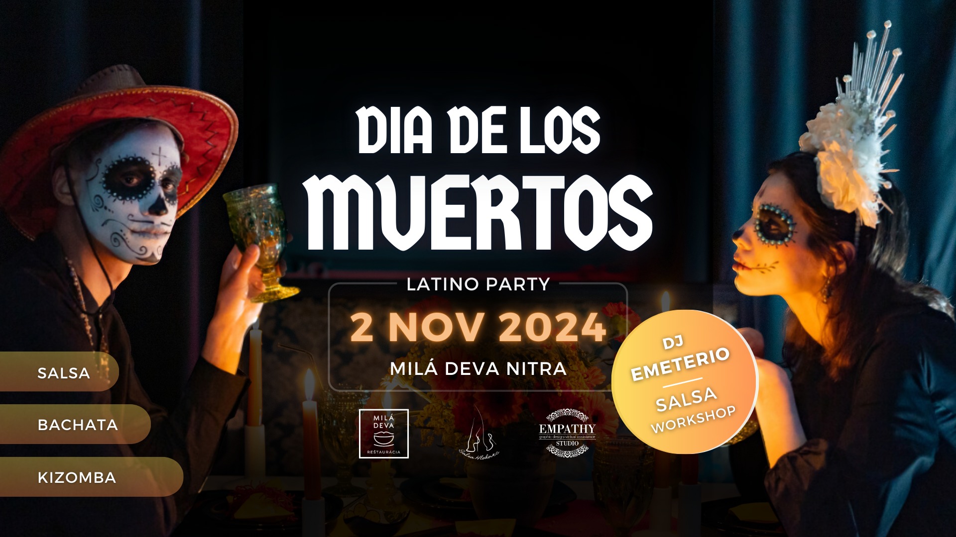 LATINO PARTY - Dia de los muertos NITRA
