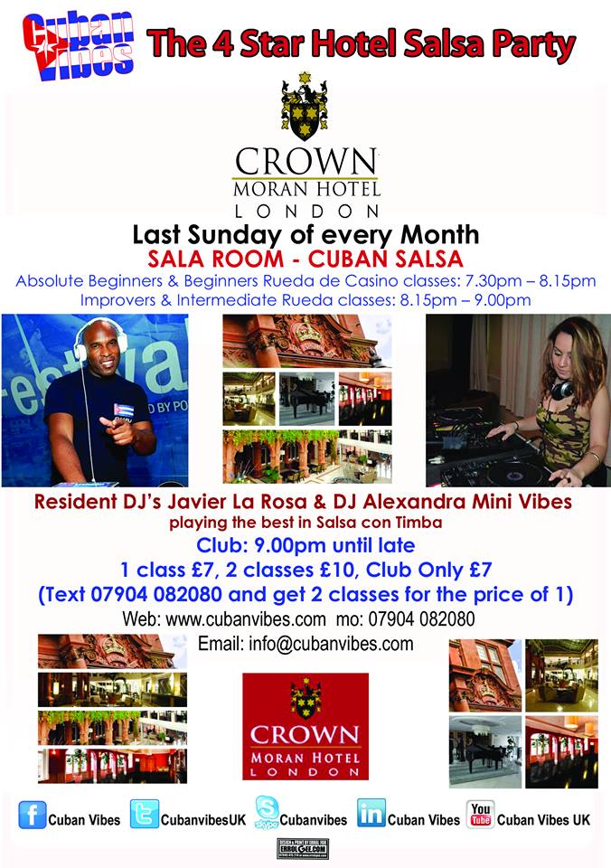 The 4 star Crown Moran Hotel Party - Sunday 27th July