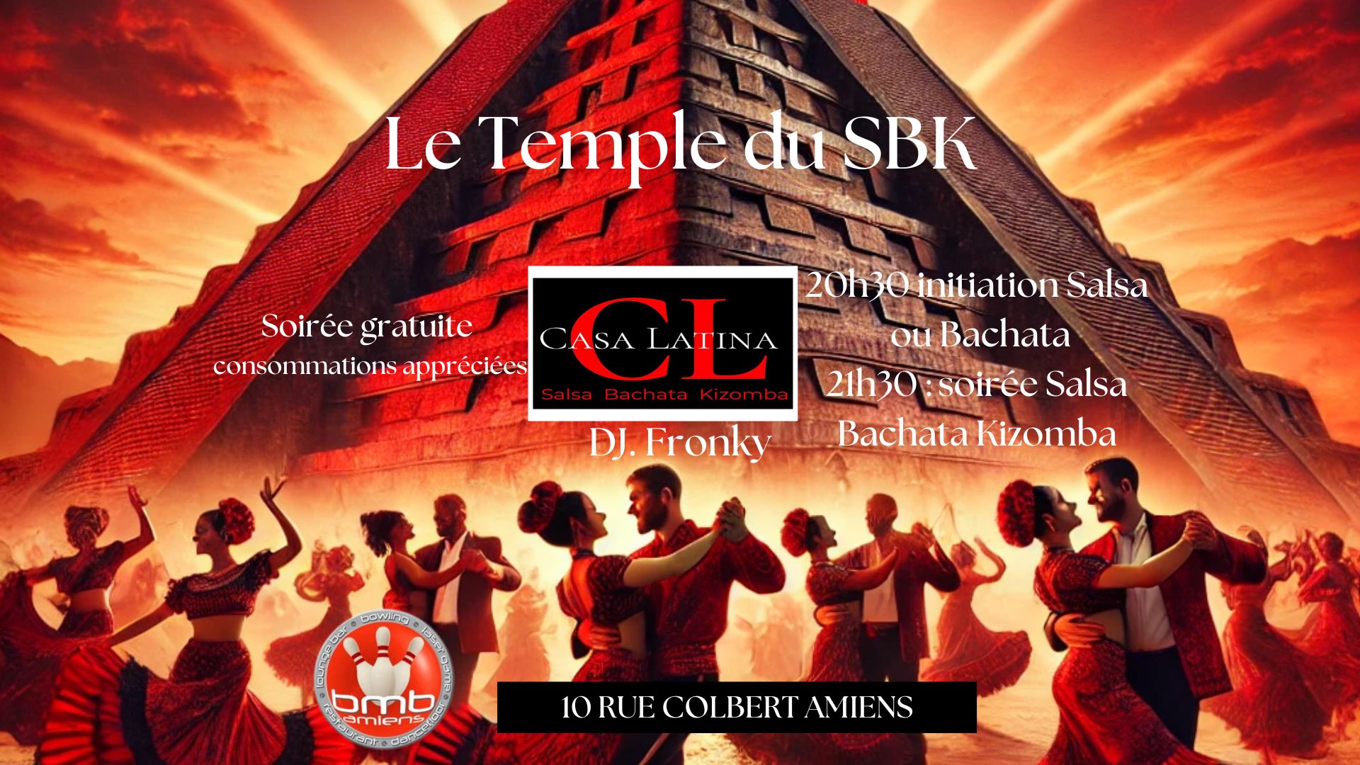 Soirée au temple SBK by Casa Latina
