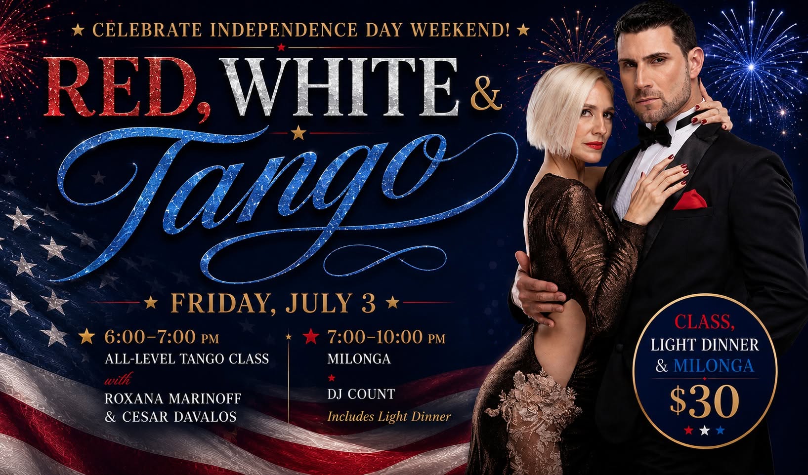 Red, White & Tango!