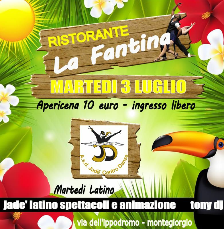 Fantina - Il Martedi Latino 03.06.2018