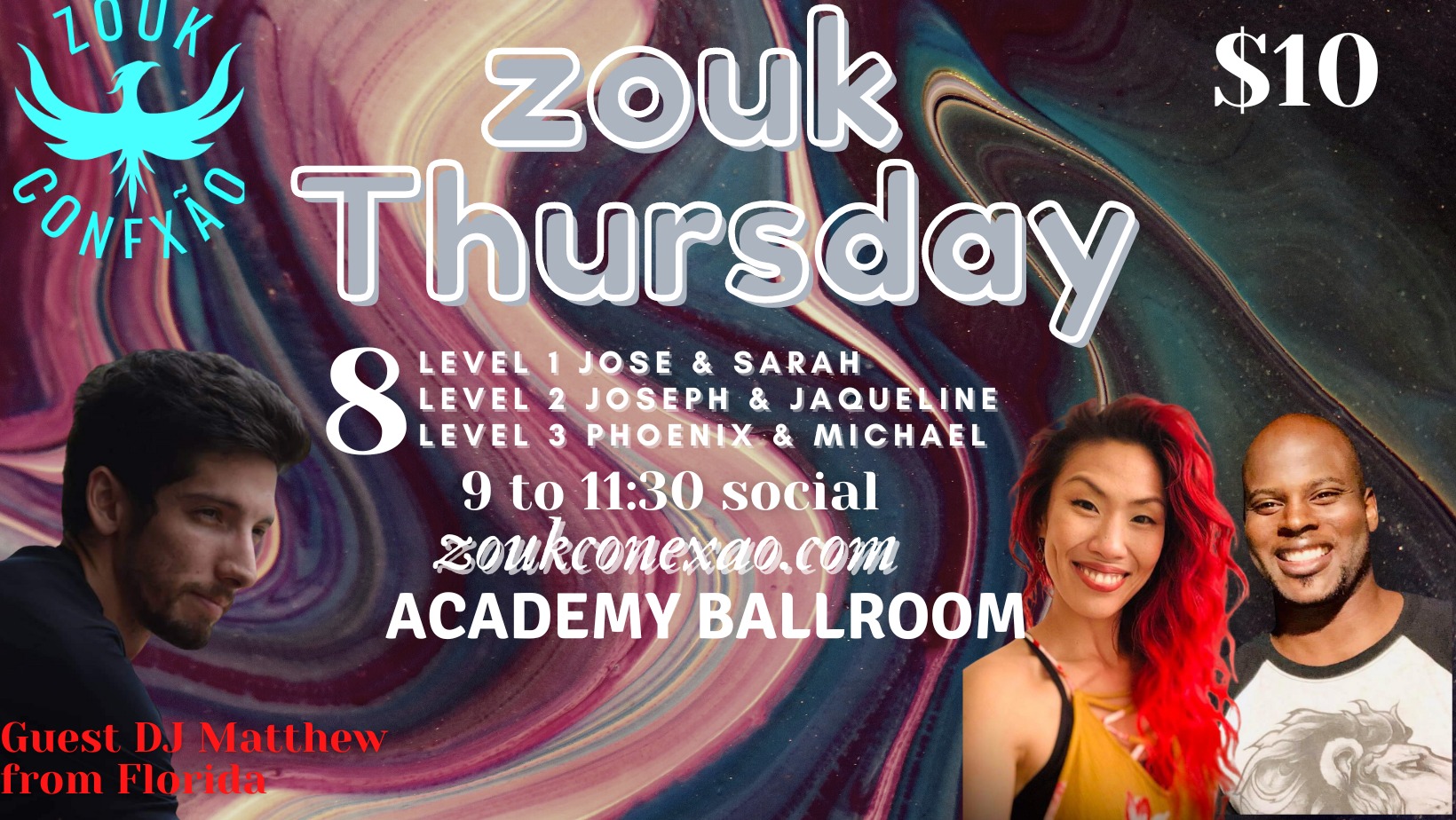 Brazilian Zouk Thursday Classes & Dance Practice