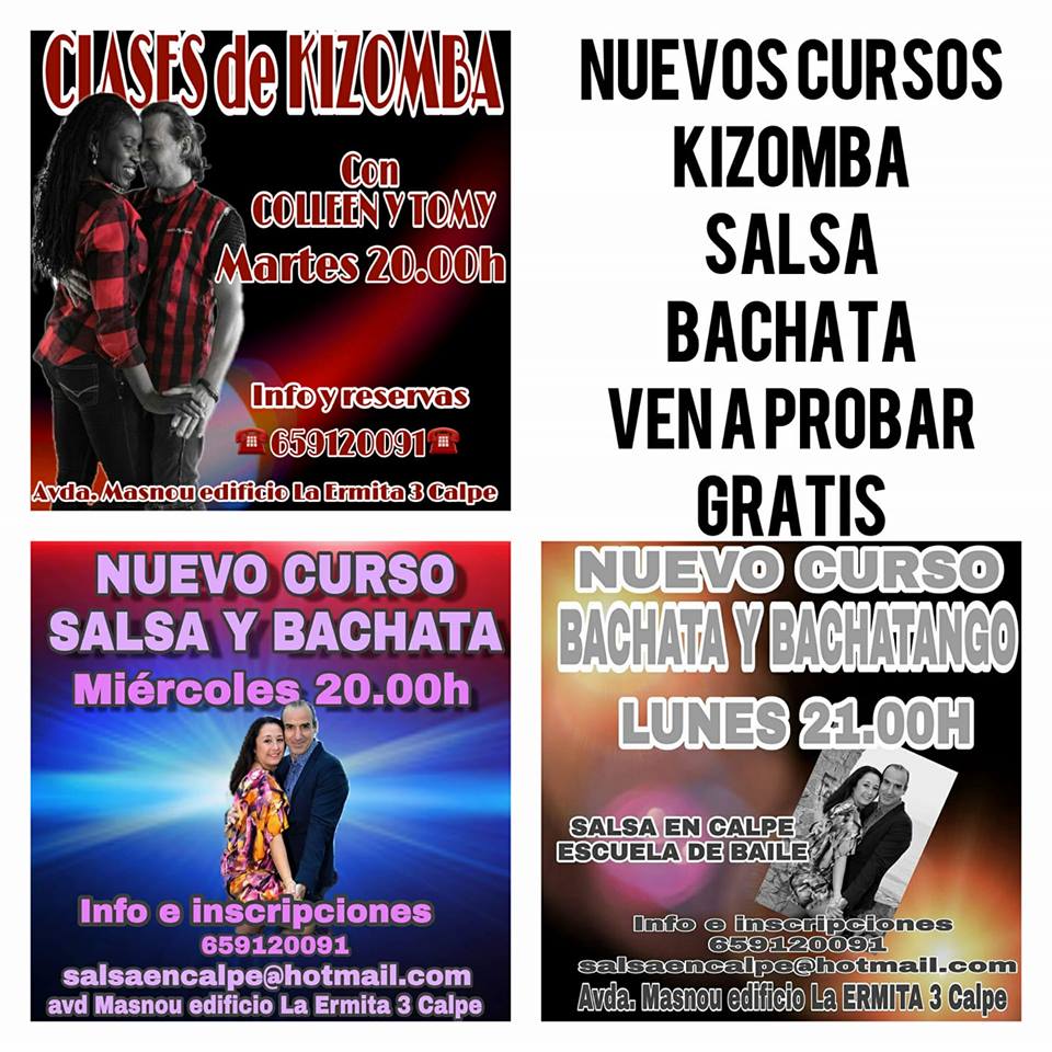 Salsa en Calpe NUEVOS CURSOS