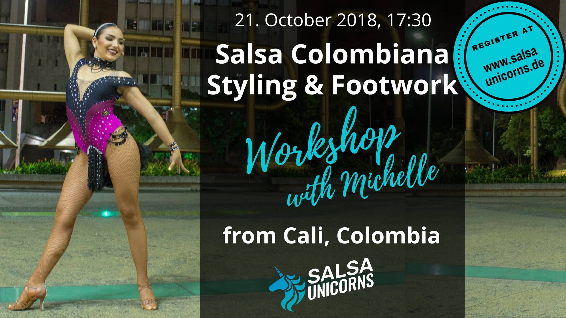 Workshop Salsa Colombiana Styling & Footwork with Michelle