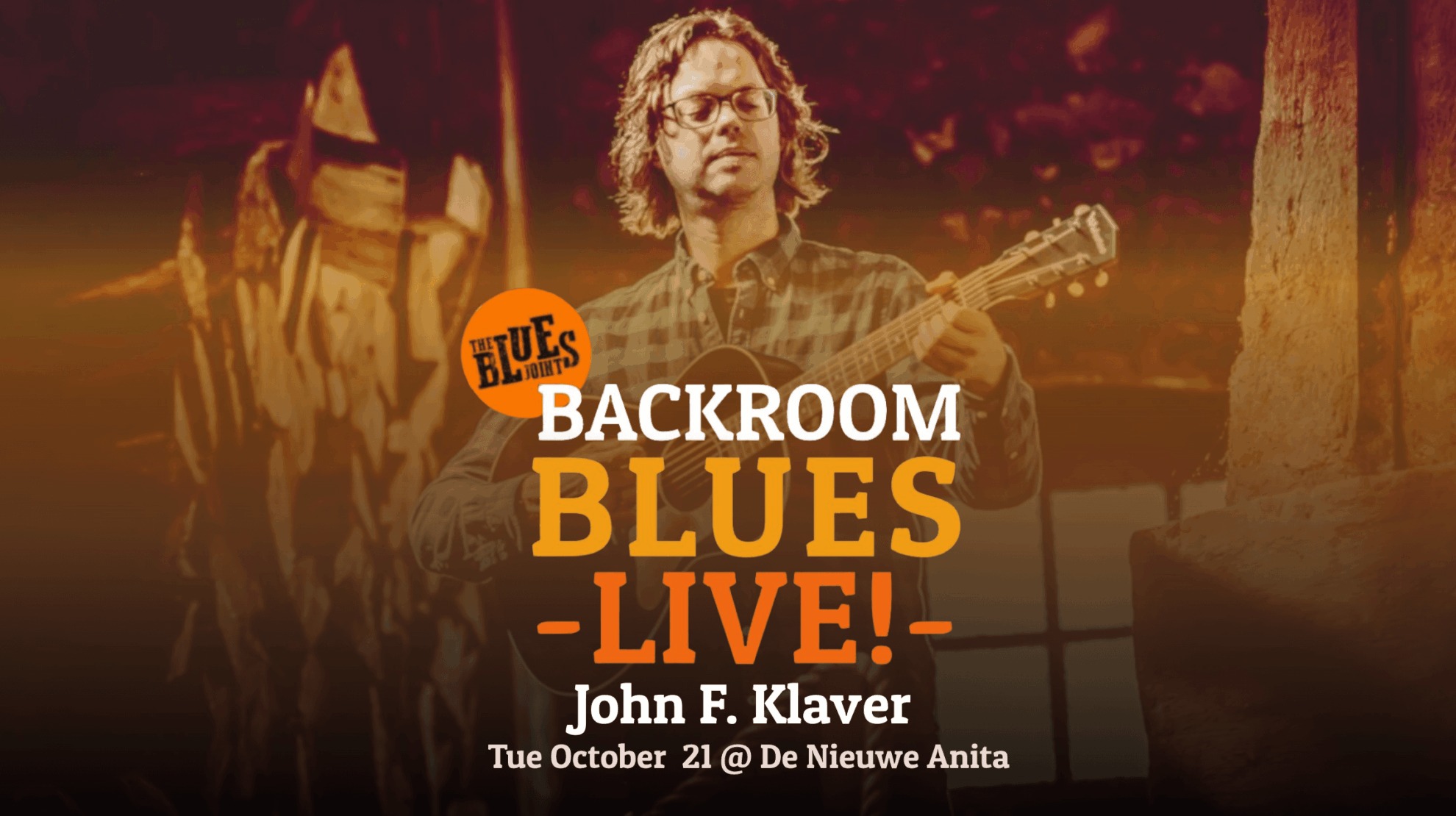 Backroom Blues LIVE! With John-F Klaver!