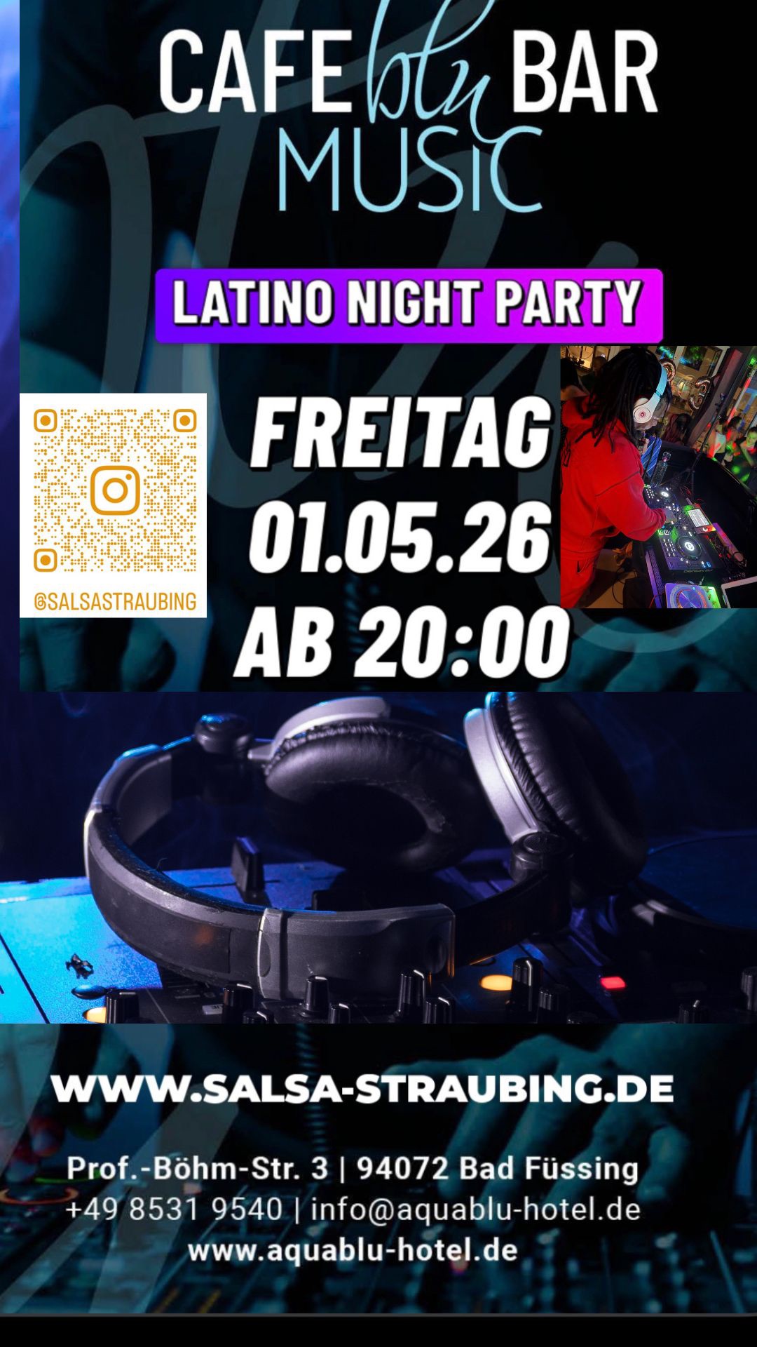 Latina Night Party AQUABLUHOTEL