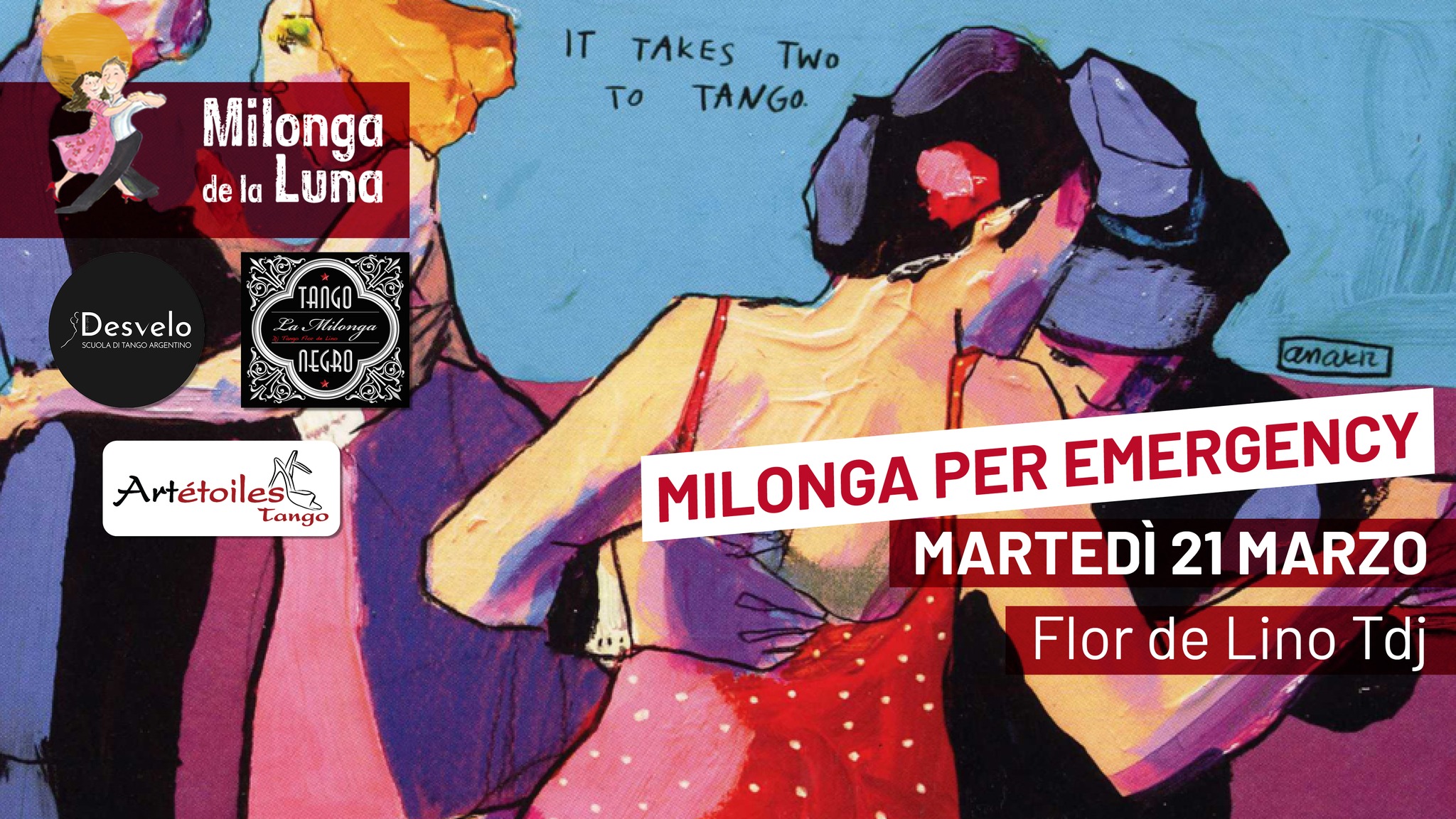 La Milonga de la Luna per Emergency!