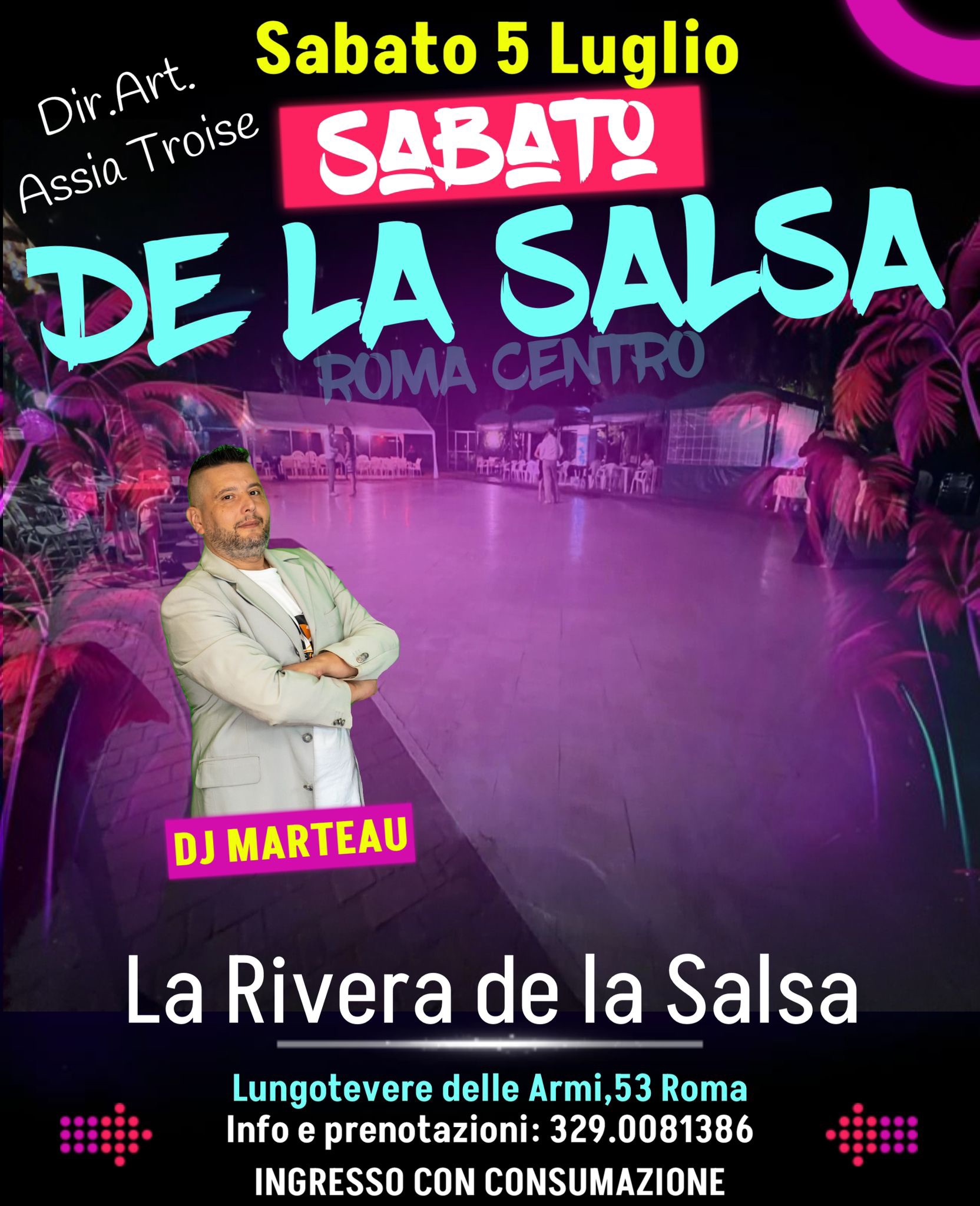 La Rivera della Salsa sabato 5 luglio