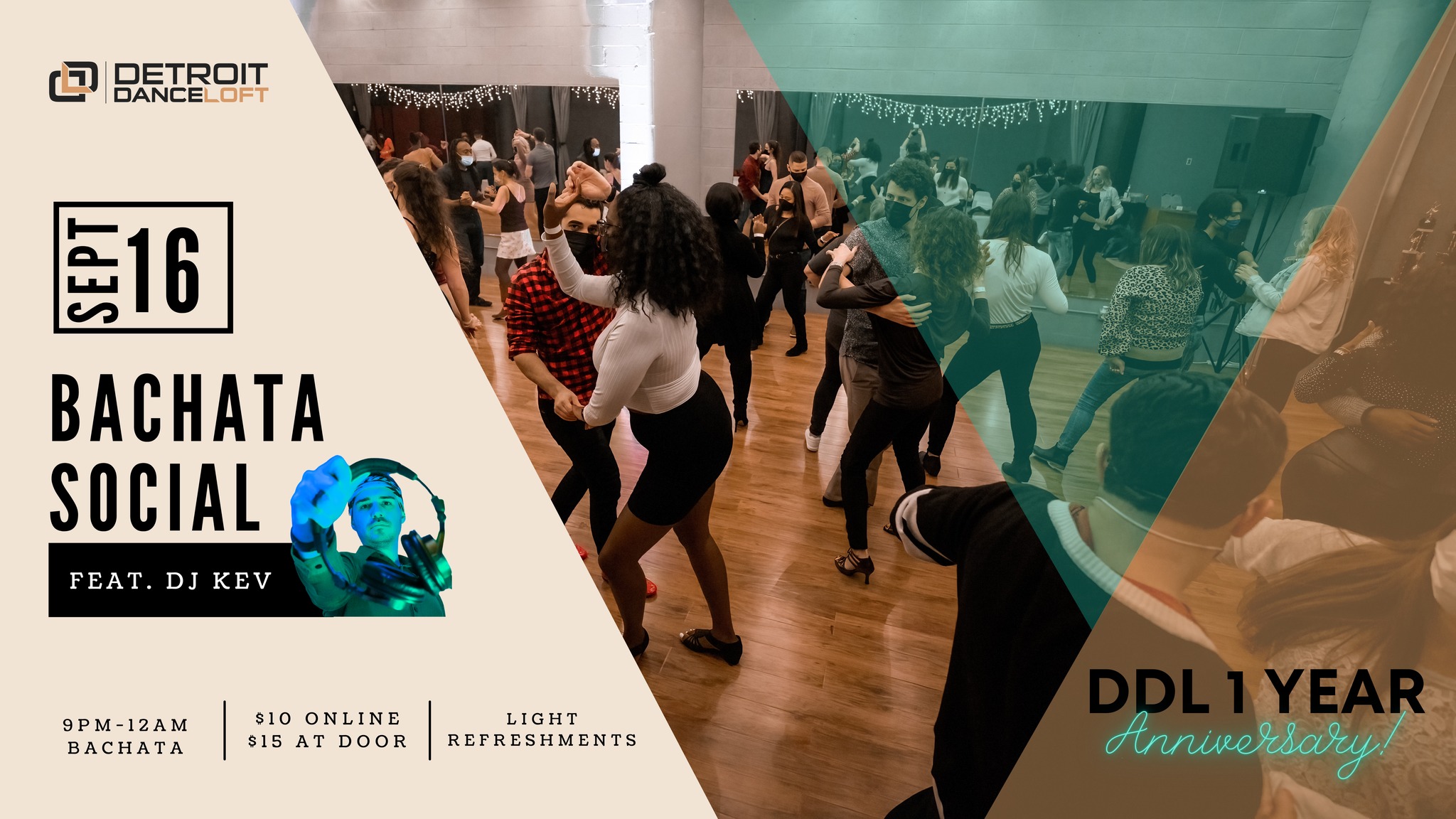 DDL 1-Year Anniversary Celebration! "Bachata Social"