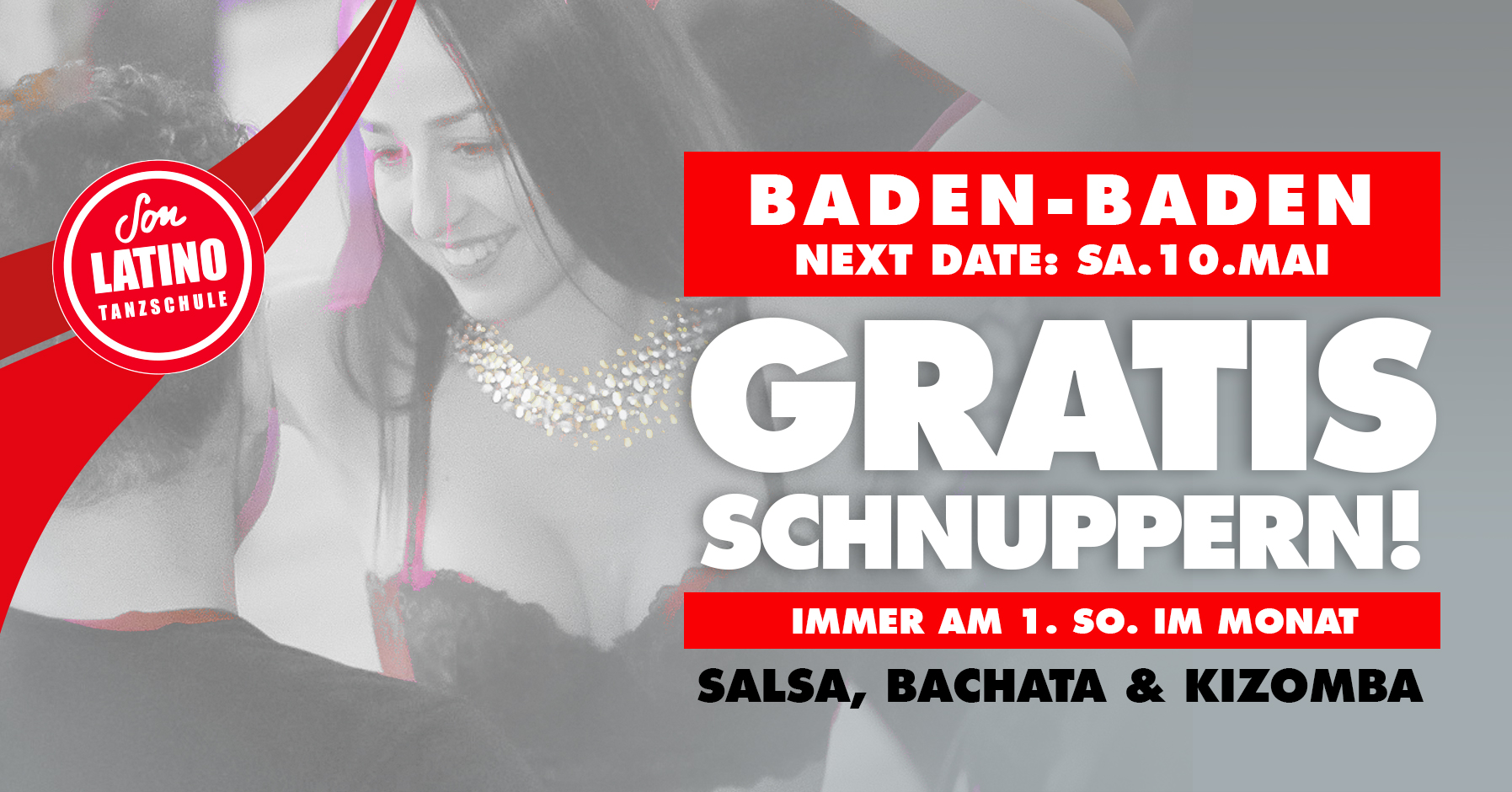 Salsa & Bachata Schnupperstunde in Baden-Baden