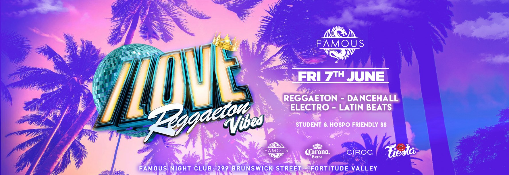 I ♡ Reggaeton Vibes - Student & Hospo Friendly $ Night
