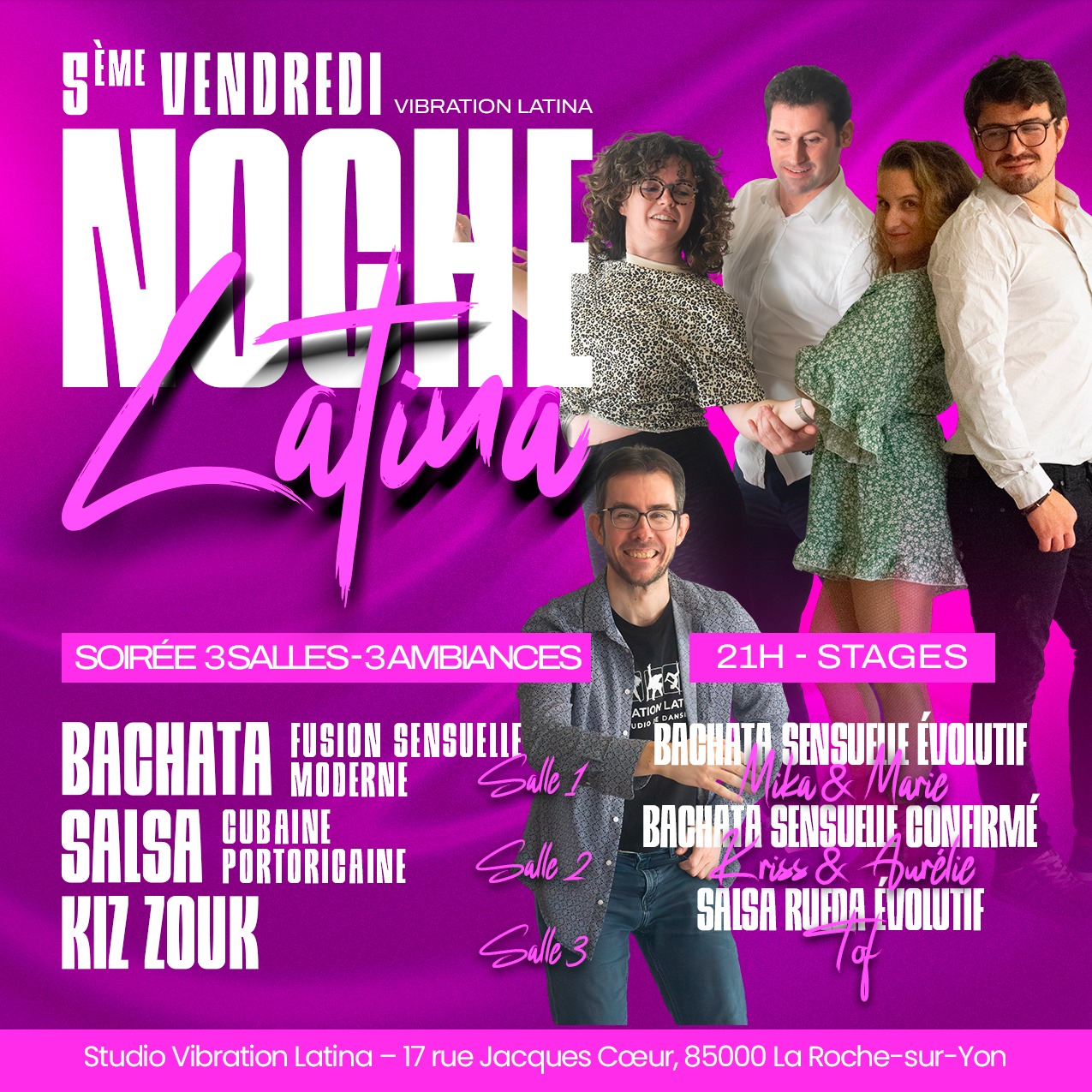 SOIRÉE NOCHE LATINA BACHATA SENSUAL