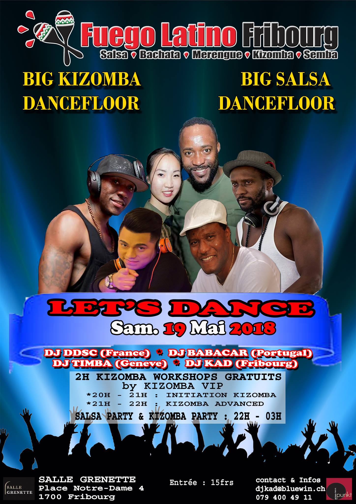 ❀❀ Fuego Latino "Let's Dance" Sam. 19 MAI 2018 Grenette ❀❀