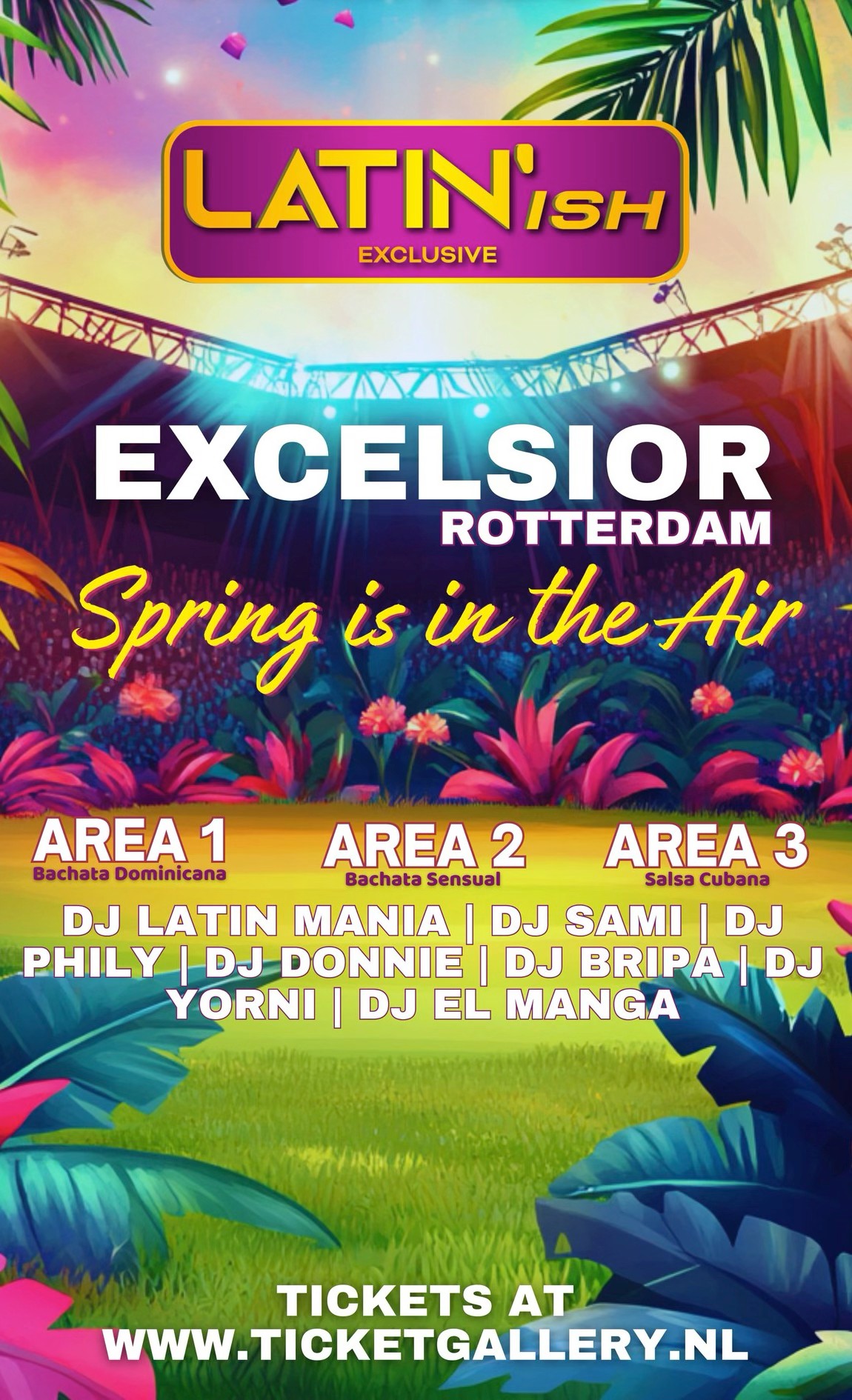 Latin'ish "Spring is in the Air" @Excelsior Rotterdam