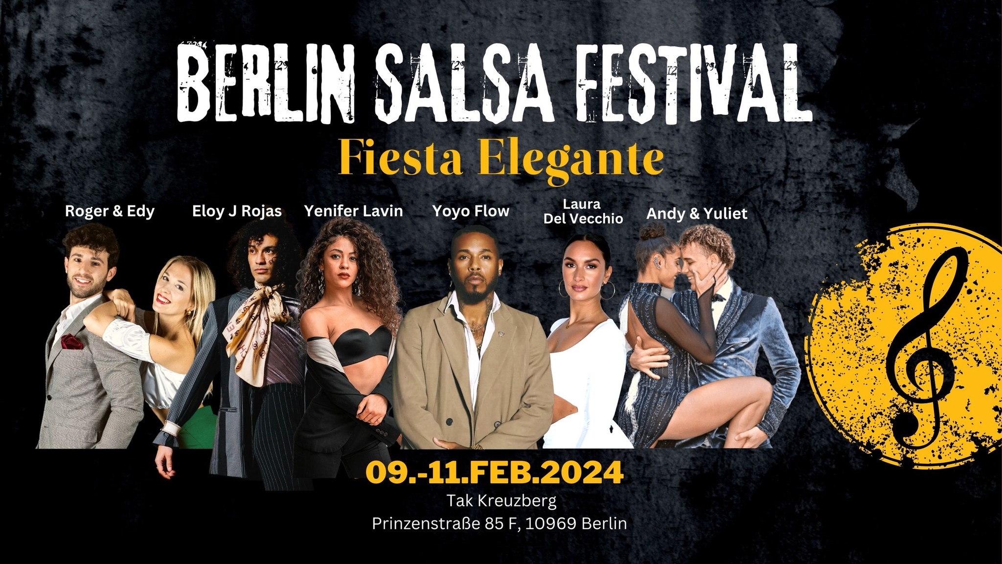 Berlin Salsa Festival "Fiesta Elegante" The Afro Cuban Festival in Berlin
