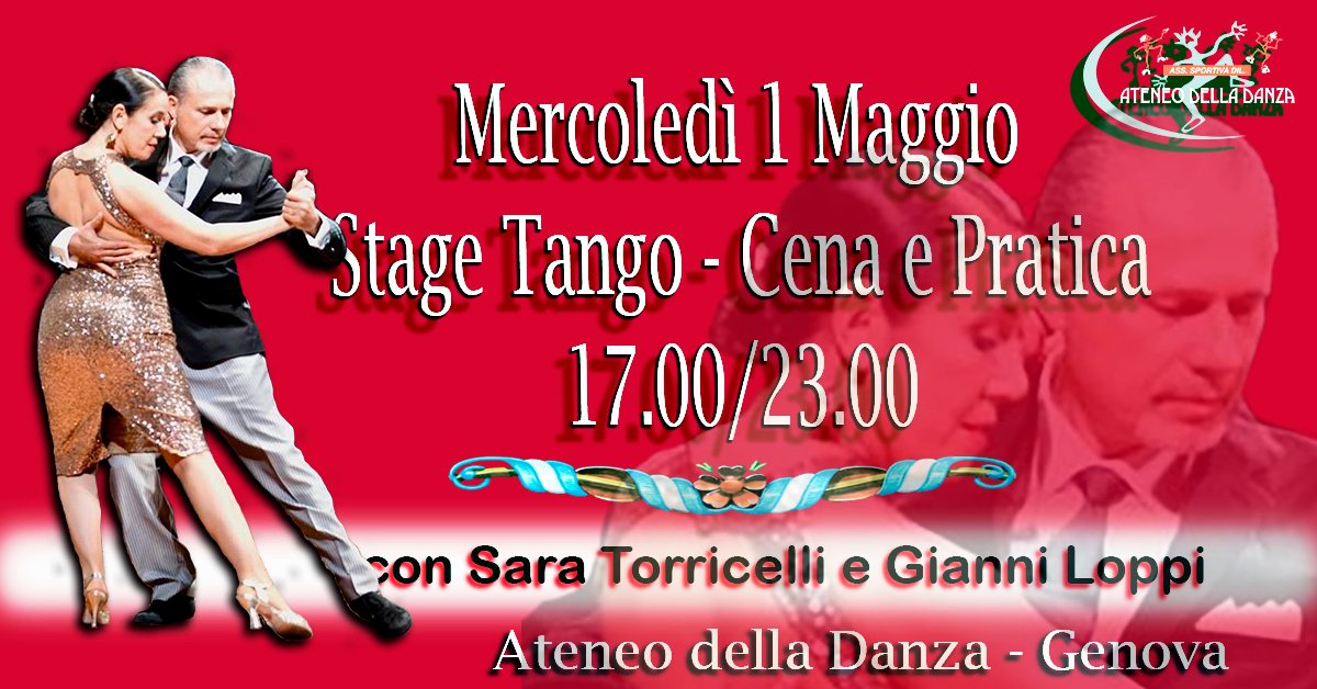 Stage Tango - Cena e Pratica a Genova