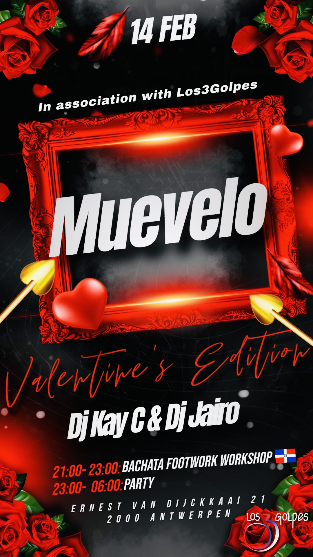 Muevelo x Valentine’s Edition x Los3Golpes