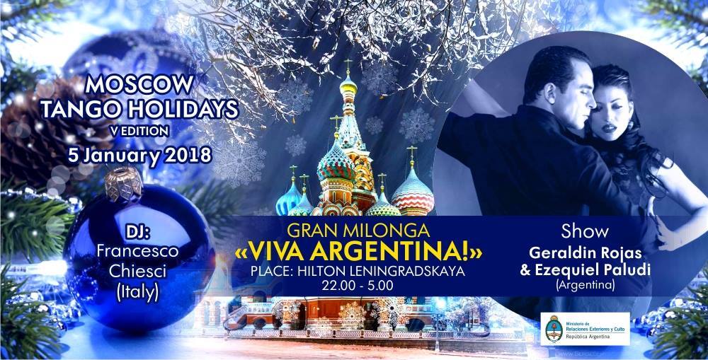 I Gran Milonga Moscow Tango Holidays 2018