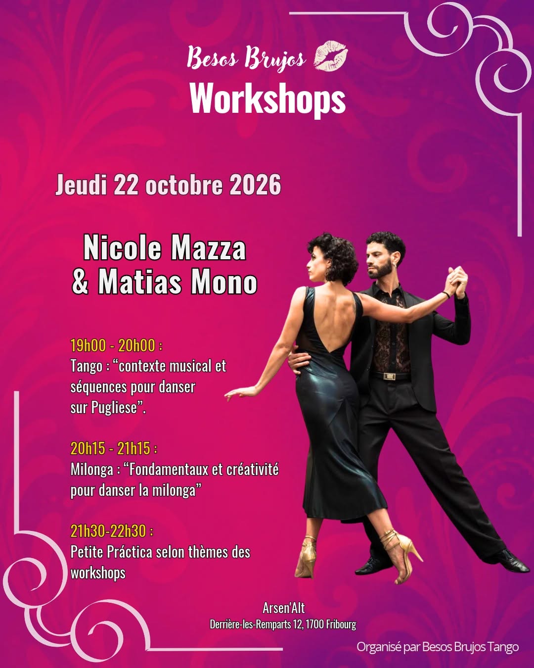 Workshops & Practica avec Nicole et Matias