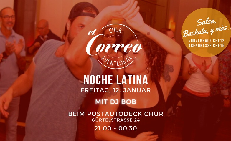 Noche Latina im El Correo Chur - mit DJ Bob
