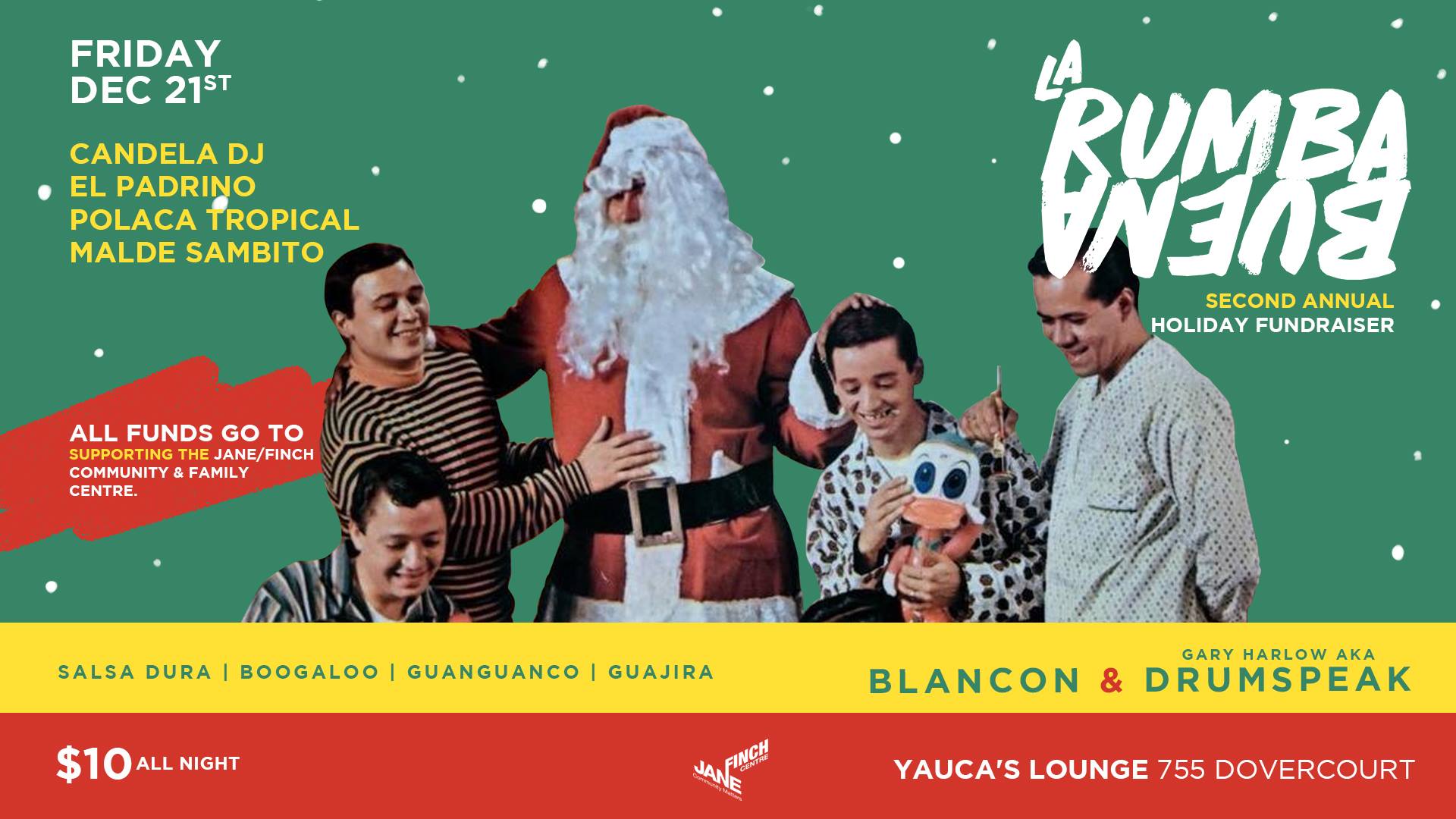 La Rumba Buena - 2nd Annual Holiday Fundraiser