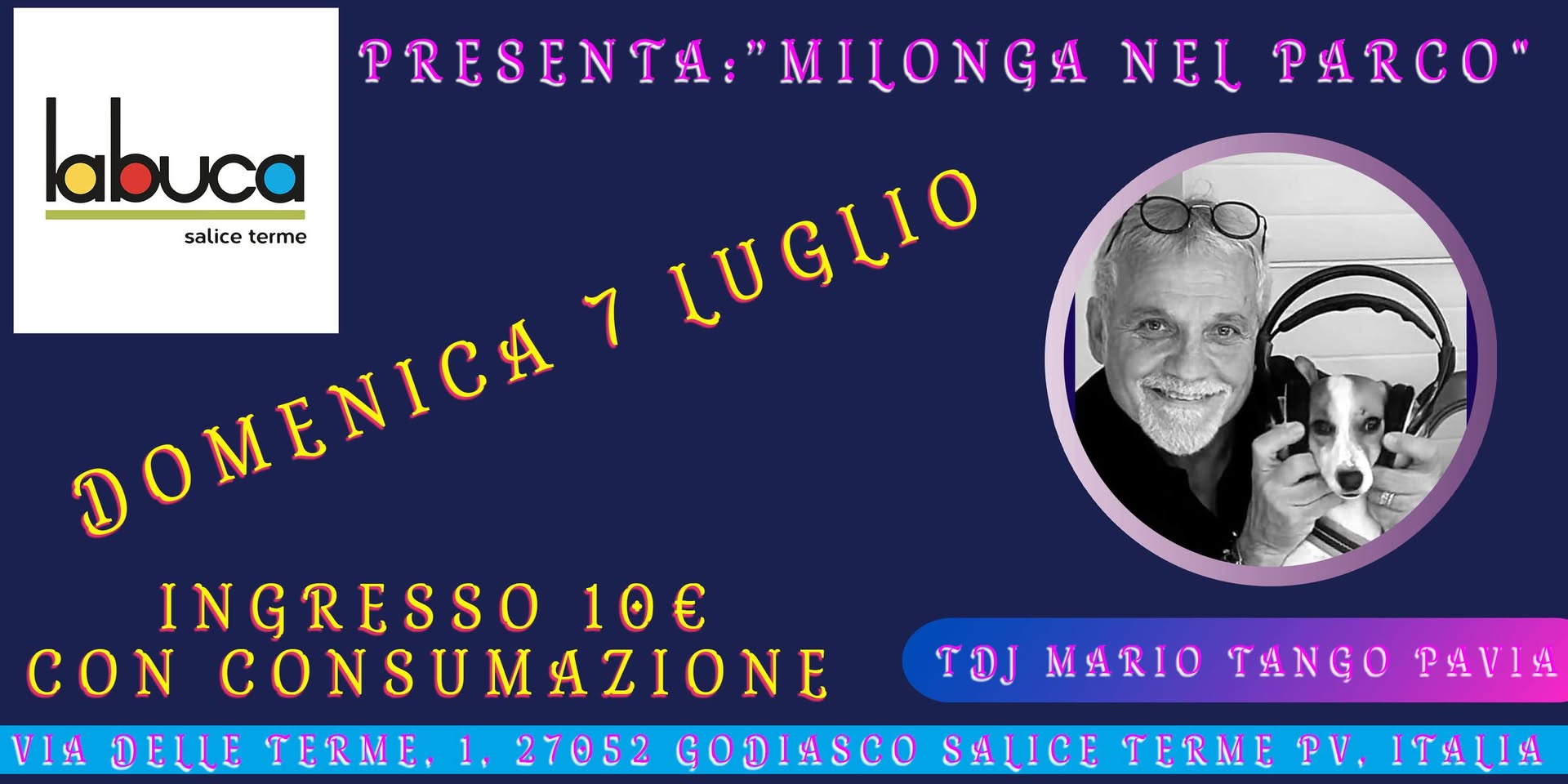 La Buca Presenta : Milonga nel Parco