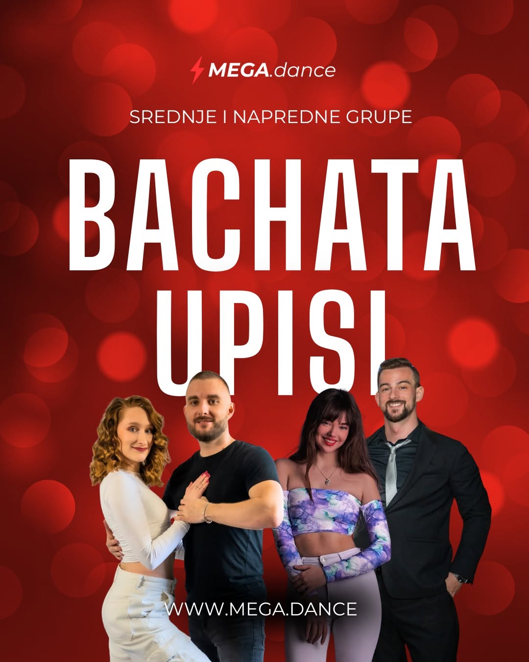 ⚡ OTVORENI UPISI! Bachata - Srednje i napredne grupe! 🫐🍍🍒🍓🥭🍋