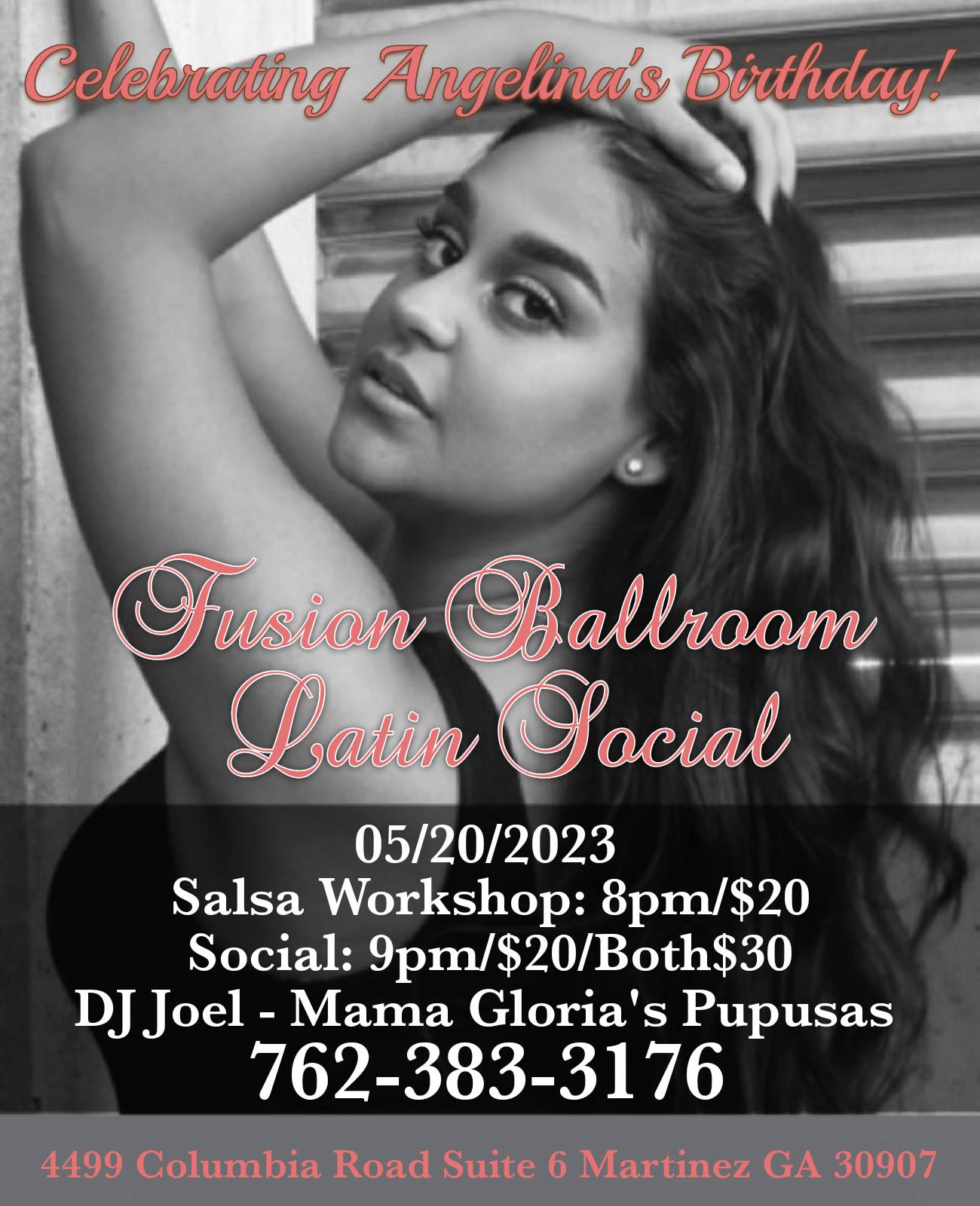 Fusion Ballroom Latin Social Angelina's Birthday Bash