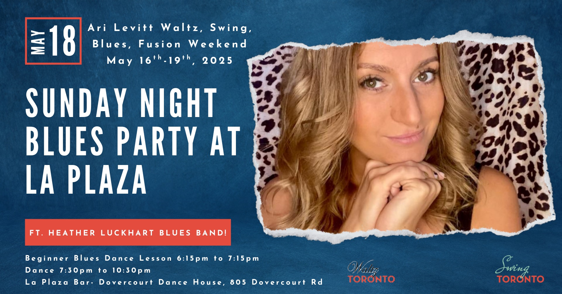 Sunday Night Blues ft Heather Luckhart Blues Band + Beginner Lesson!