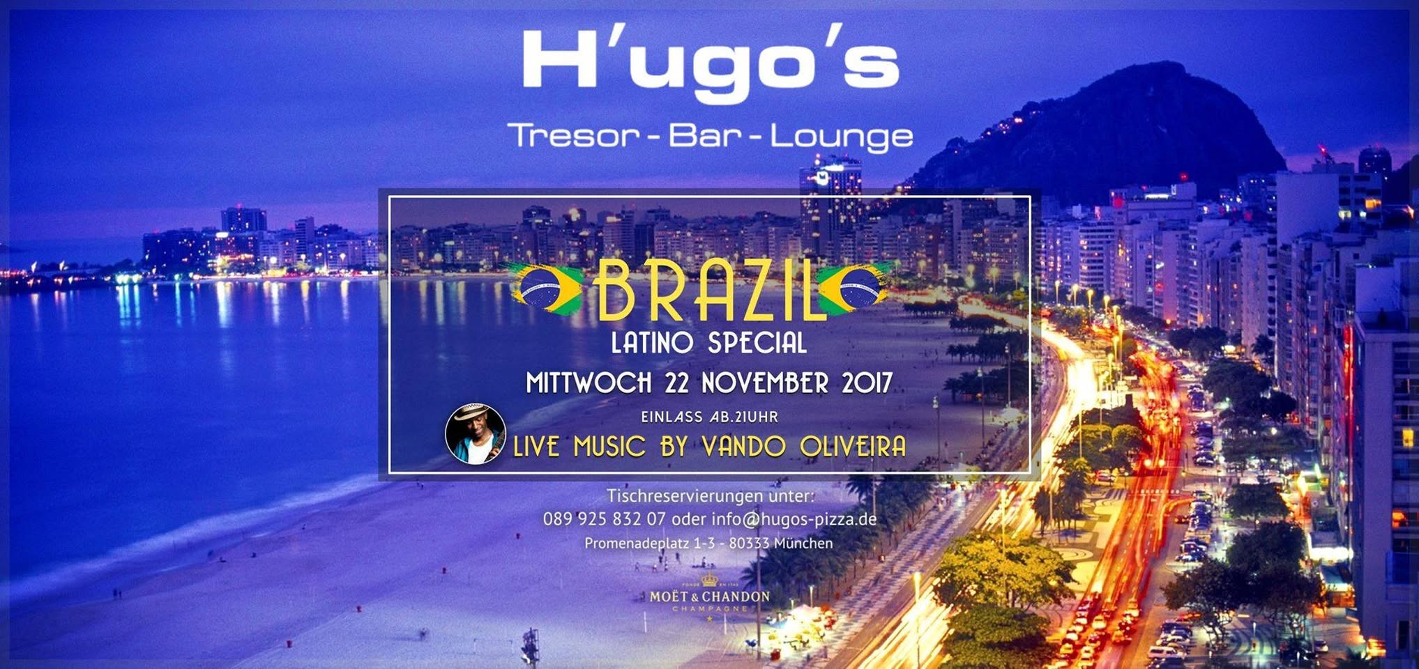 H'ugo's Latino Night feat. Vando Oliveira