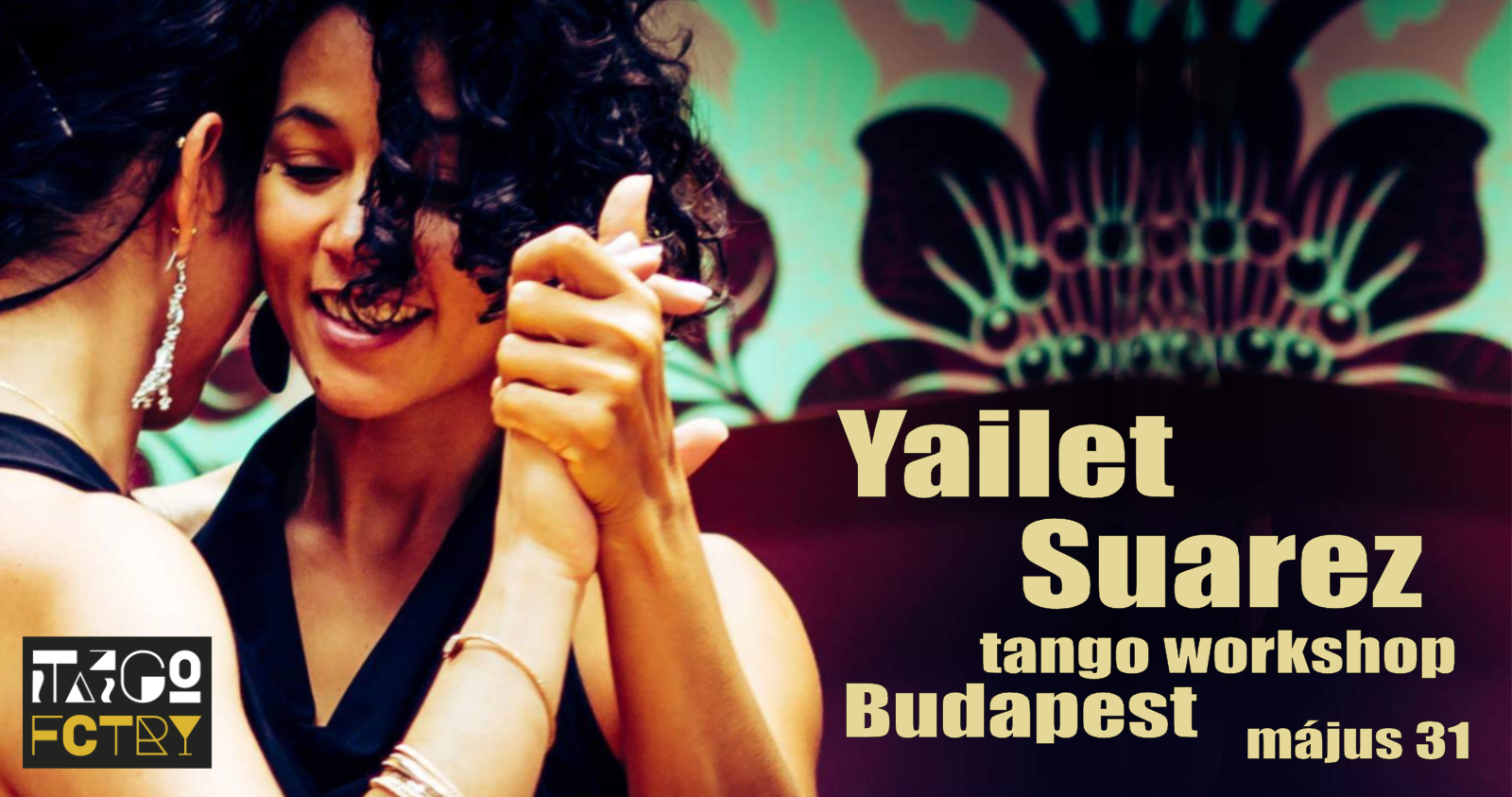 Yailet Budapesten - tangó workshop