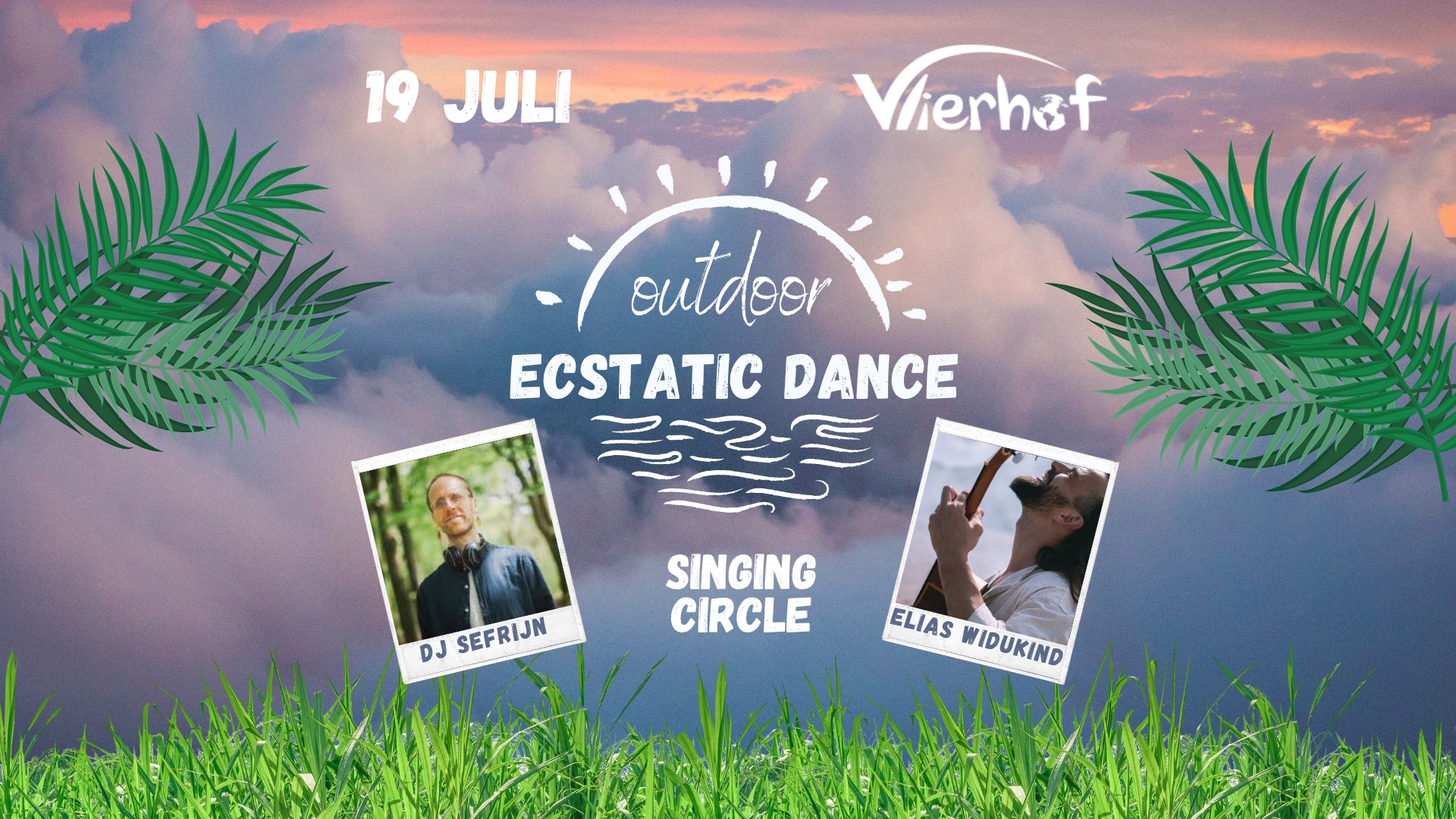 Ecstatic Dance Outdoor Zangcirkel Yoga - 19 juli