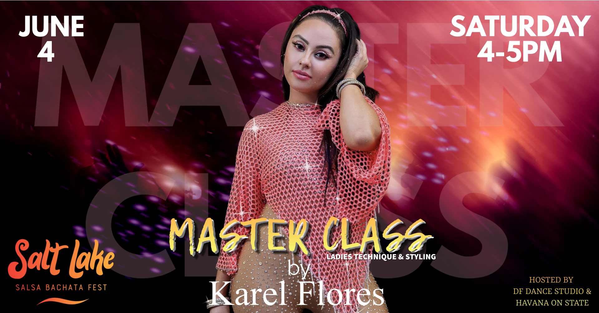 SLSBF - Ladies Salsa Styling & Movement Master Class by Karel Flores