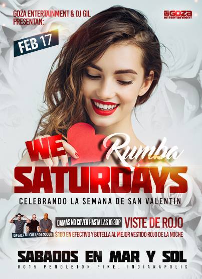 We Love #RumbaSaturdays Este Sabado en Mar y Sol