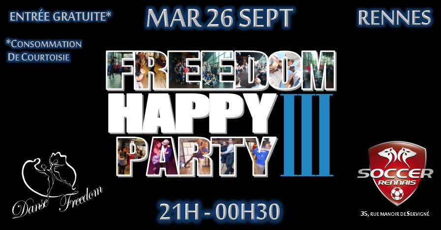 Freedom HAPPY party III
