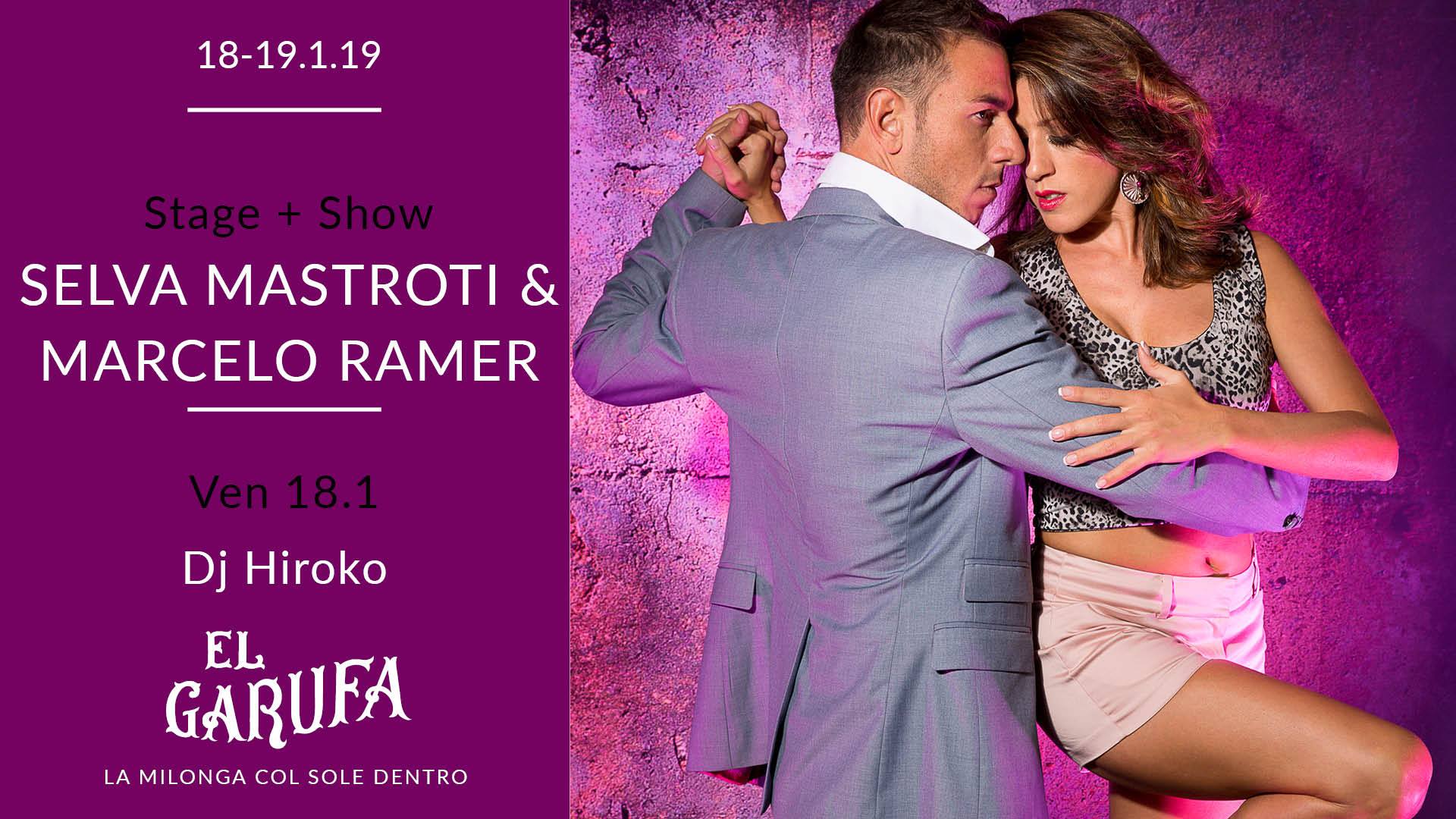 18-19.01 El Garufa: Selva Mastroti & Marcelo Ramer + Dj Hiroko
