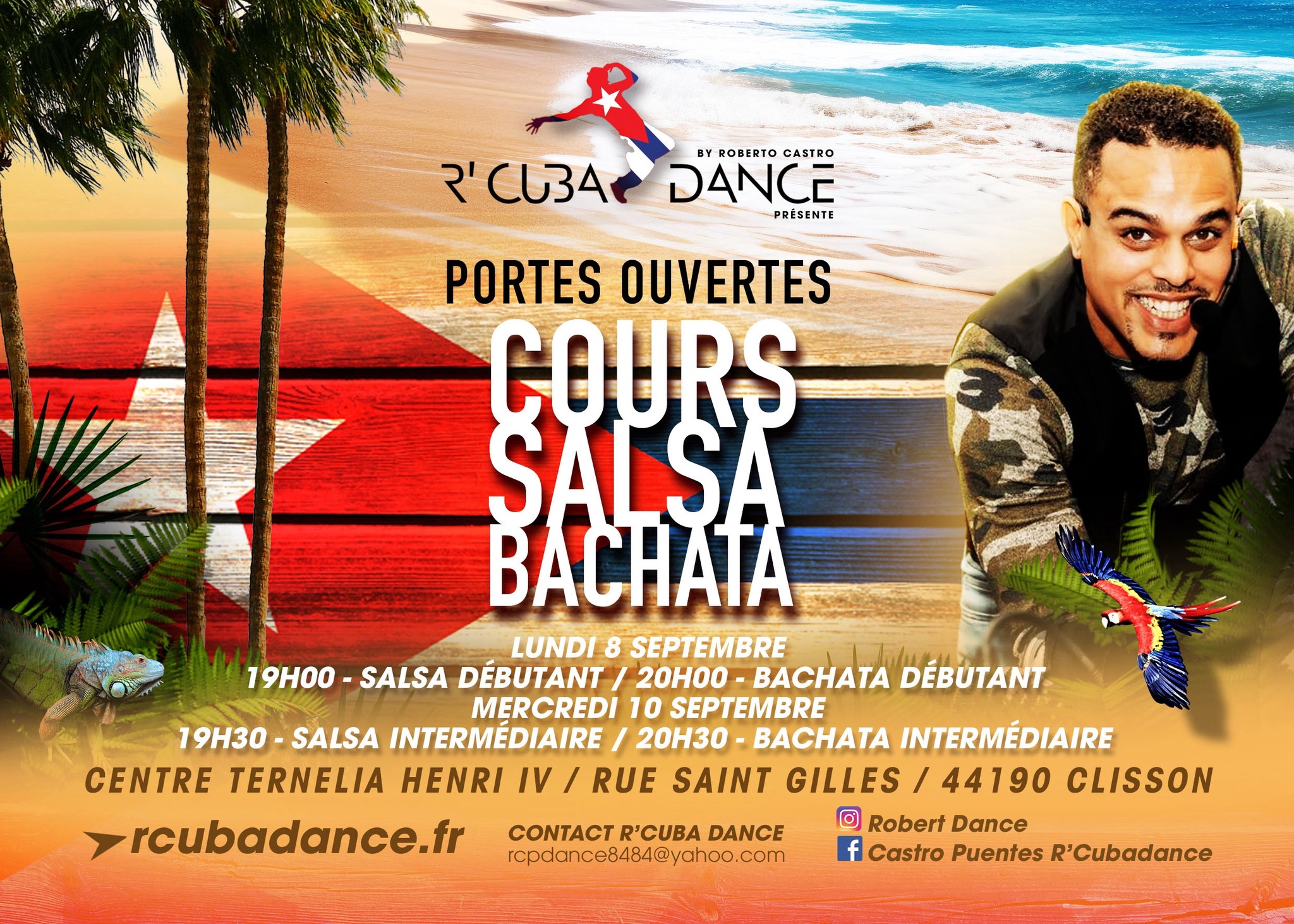 Portes Ouvertes de salsa et bachata saison 2025-26