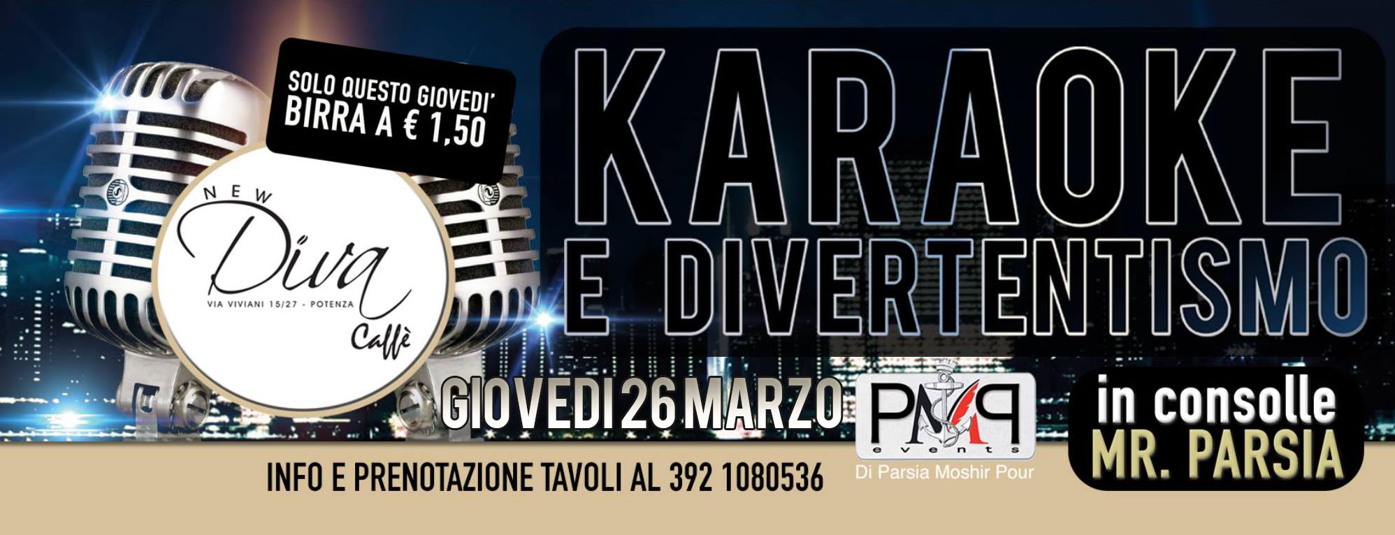 ►►► ⚓⚓⚓ GIOVEDI 9 APRILE - ULTIMO GIOVEDI KARAOKE E DIVERTENTISMO