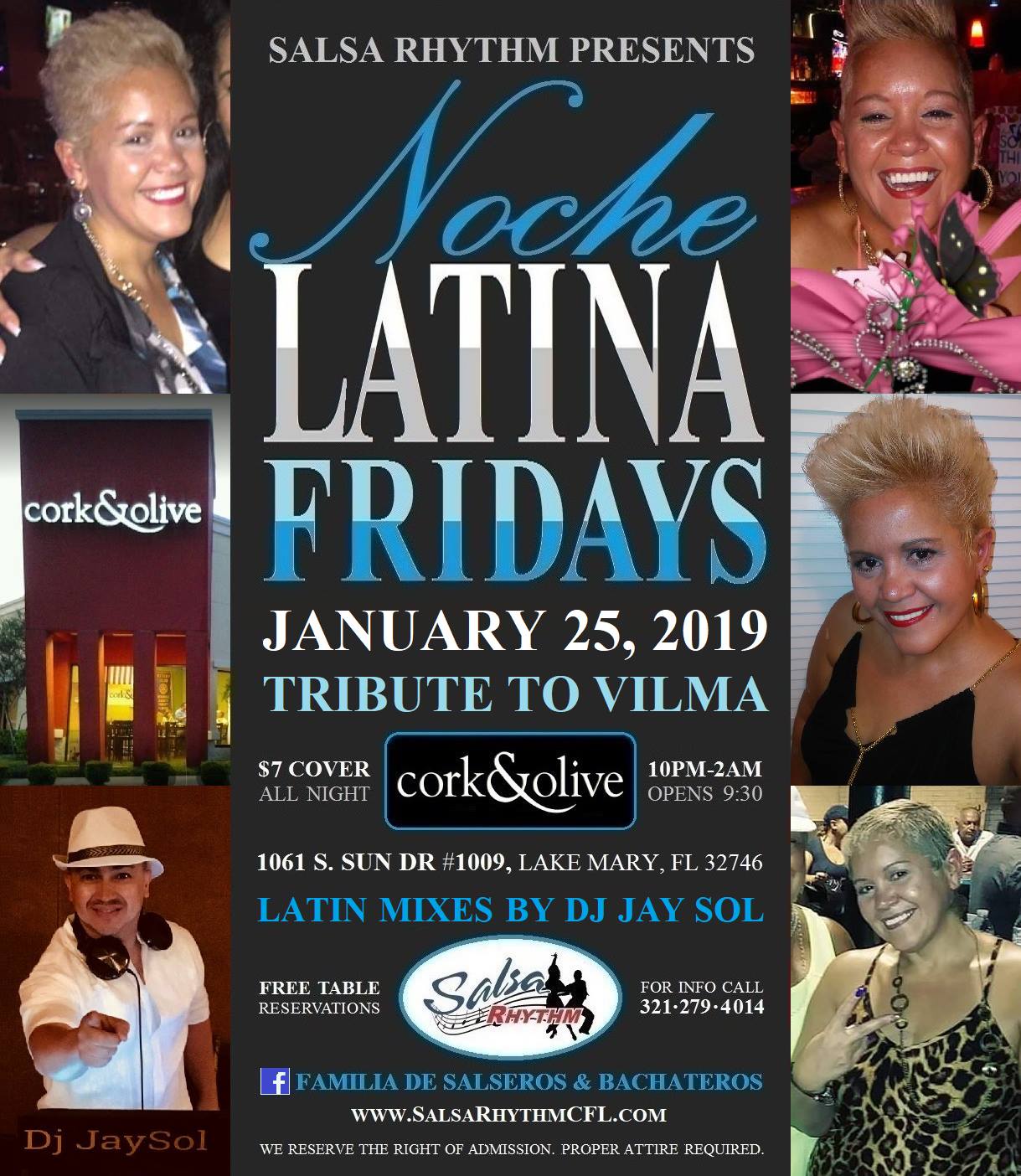 Salsa Rhythm's Friday Noche Latina