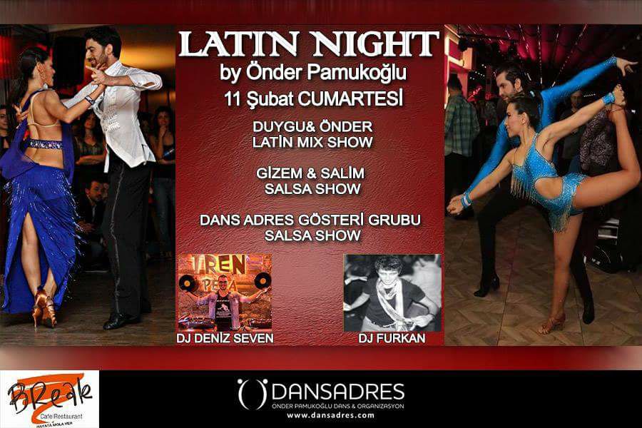 LATIN NIGHT at BREAK CAFE *3 New SHOW