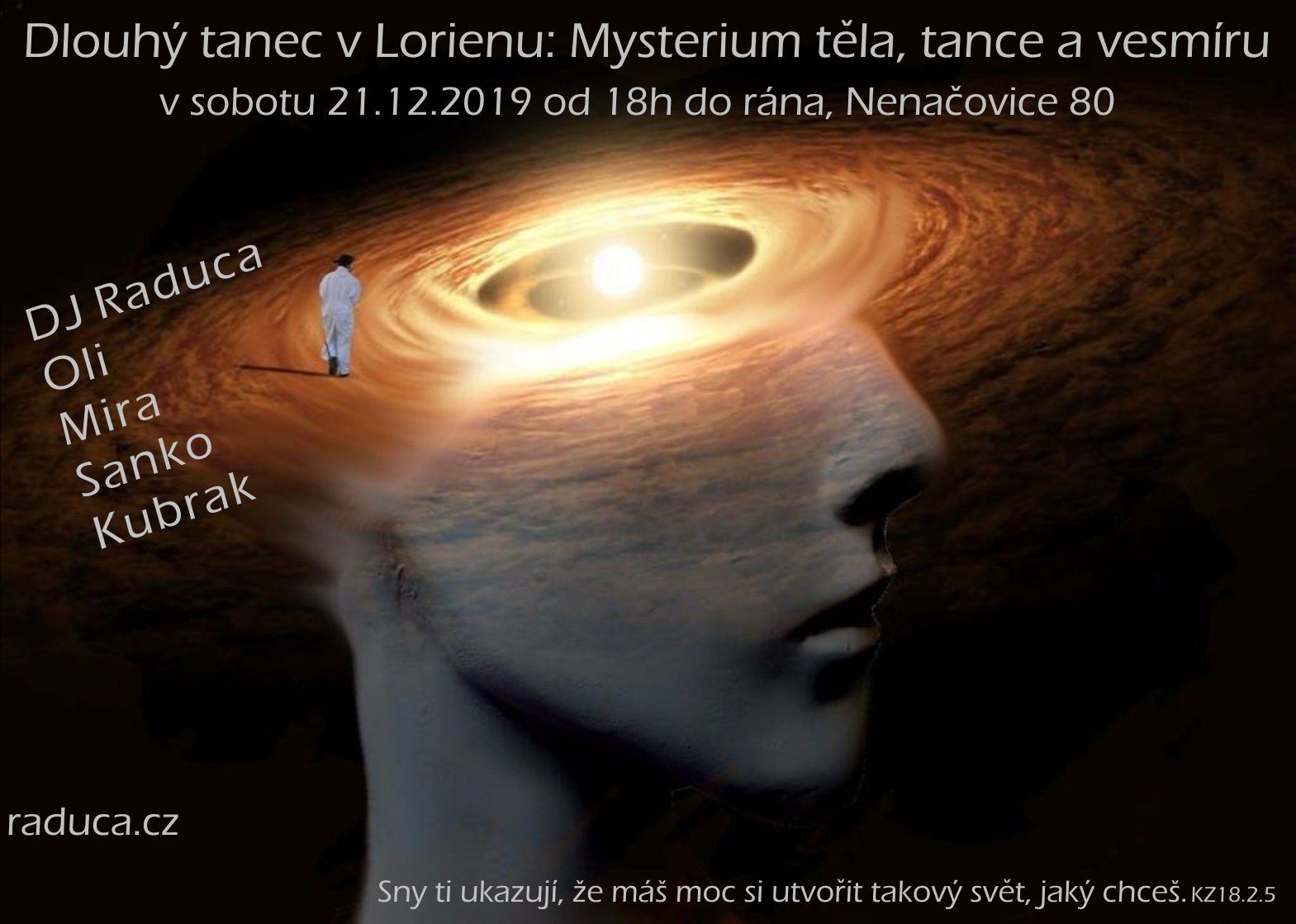 Taneční oslava zimního slunovratu v Lorienu