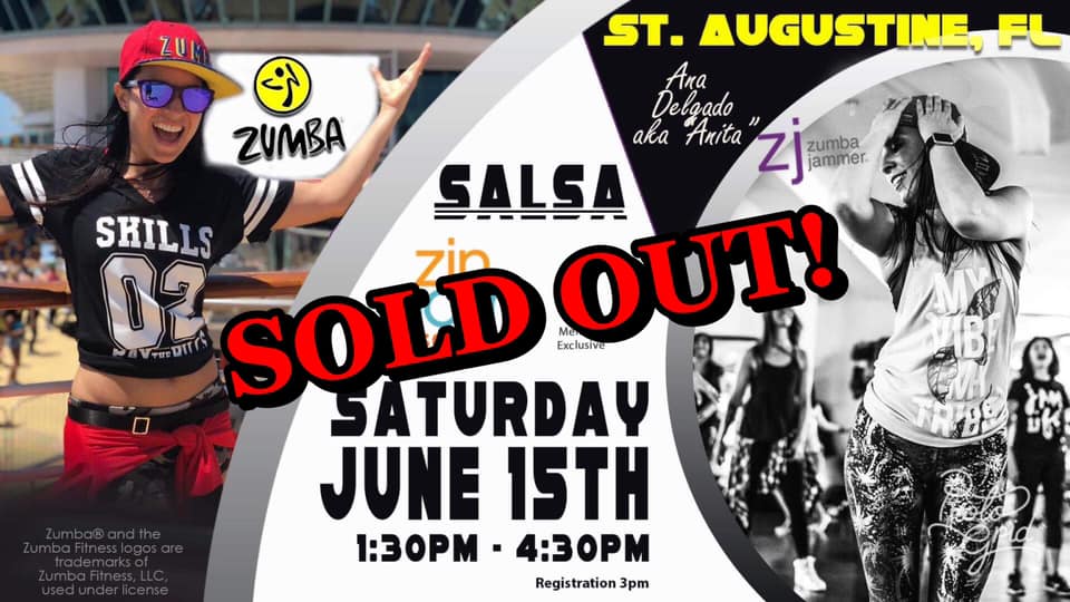 SOLD OUT! Salsa ZIN Jam Session w ZJ Ana Delgado