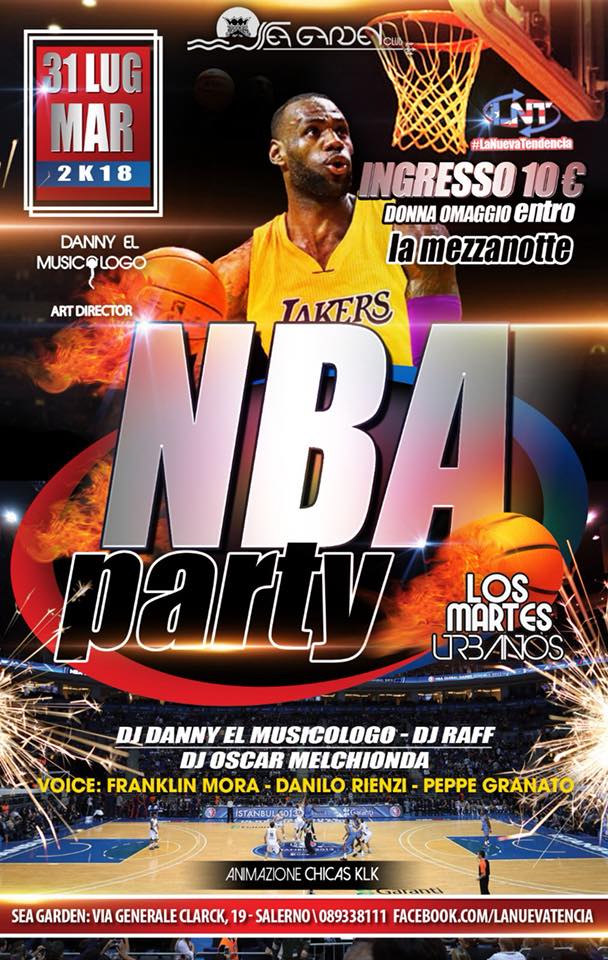 Nba party - los martes