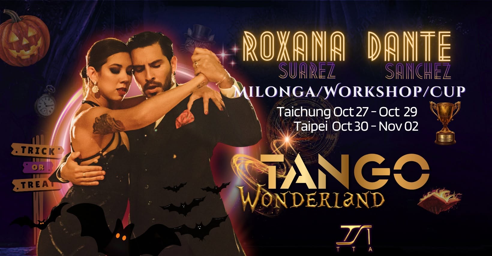 🎃Tango Wonderland=Milongas x HalloweenParty x Workshops x Championship