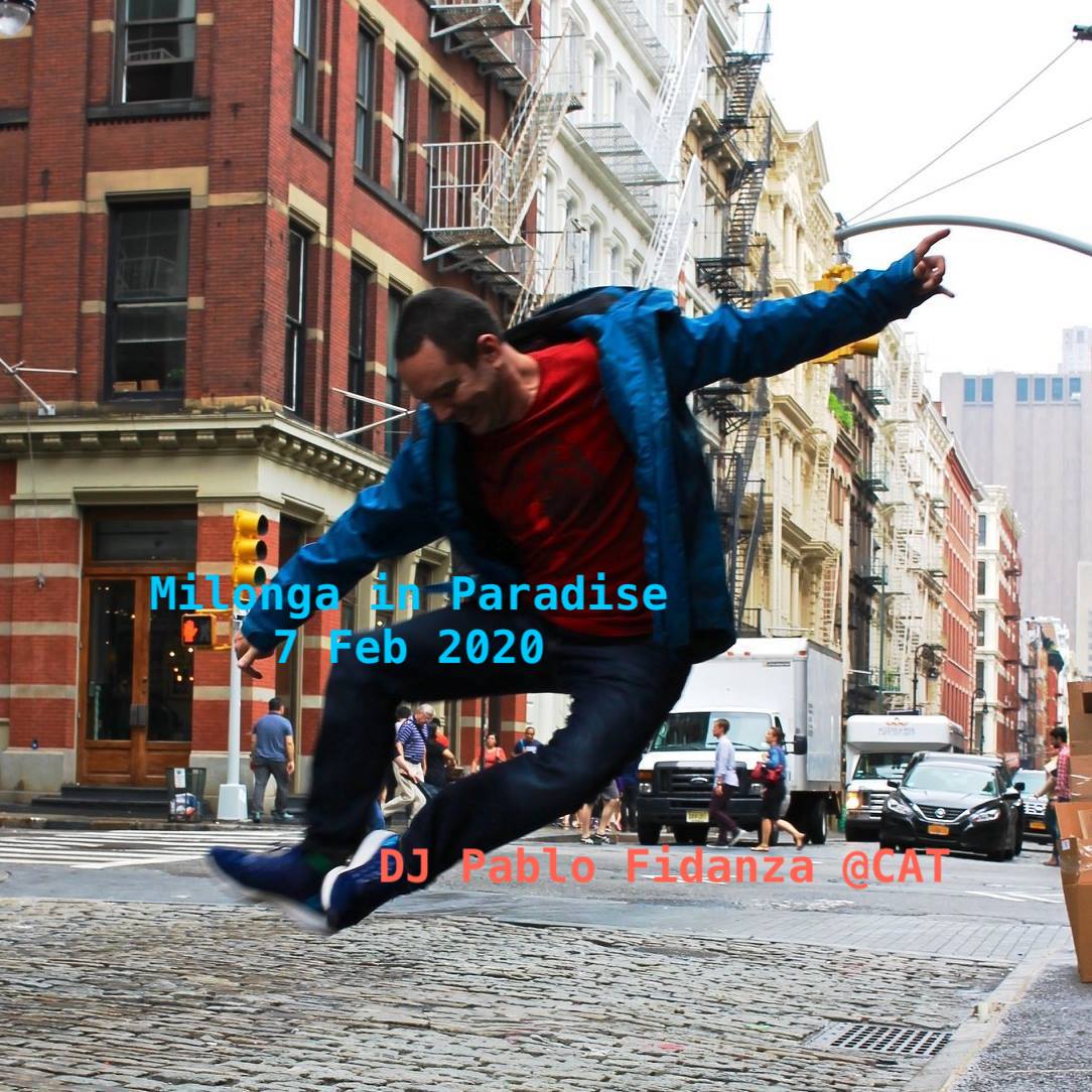 CAT Milonga in Paradise - Friday, 7 February 2020!