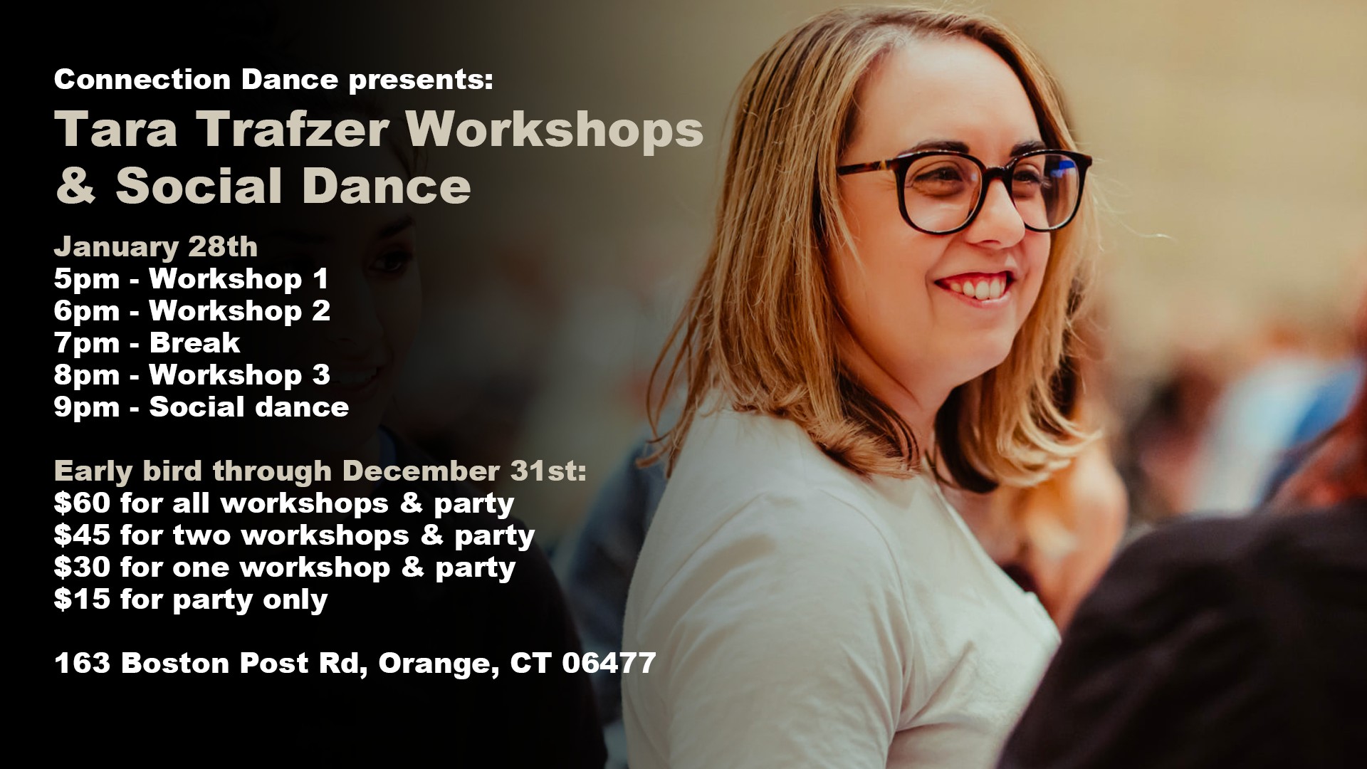 Tara Trafzer Workshops & Social