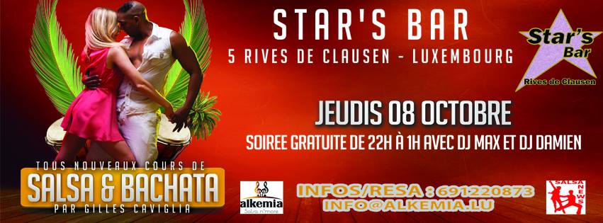 New FREE Thursday Salsa Party at Star's Bar