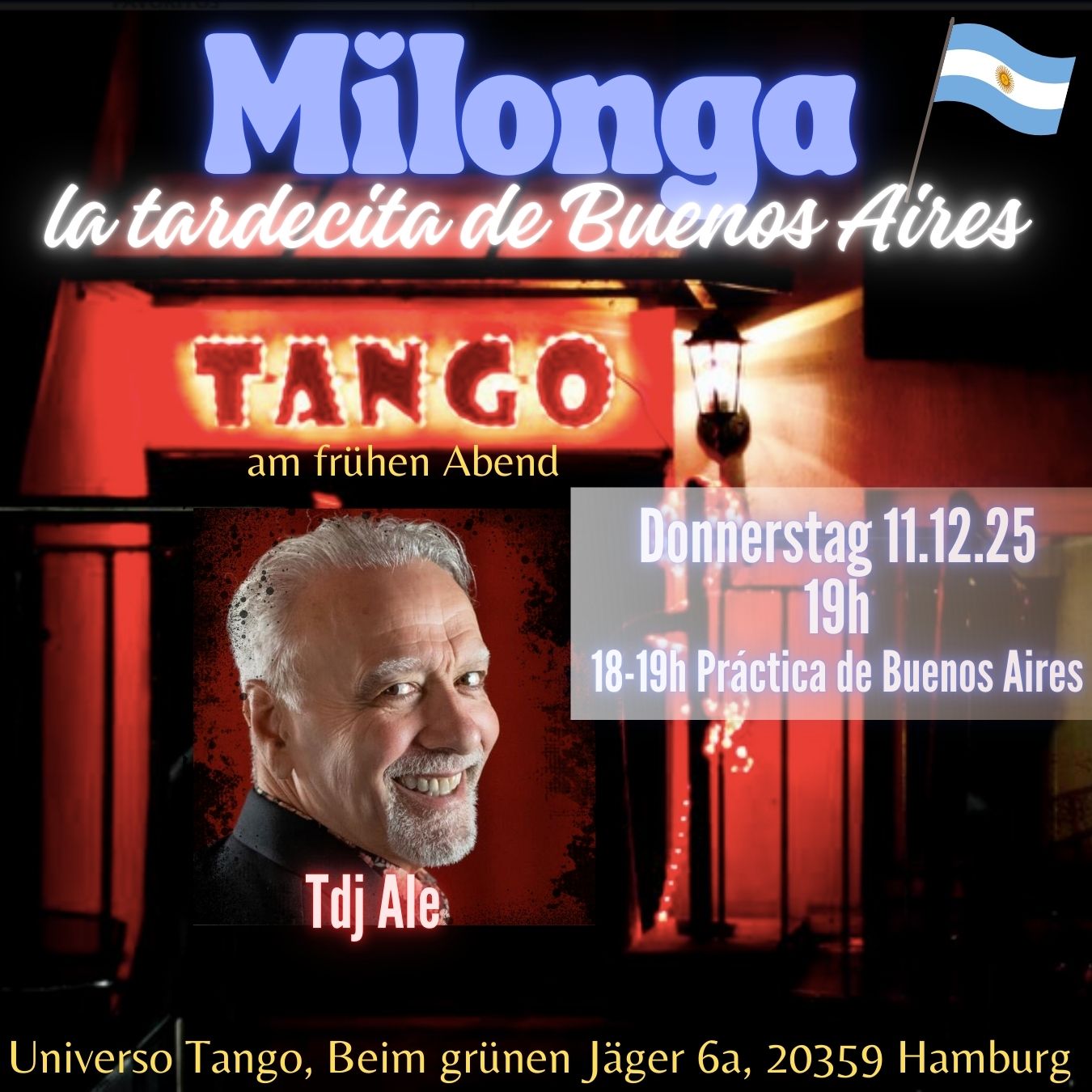 Milonga - La tardecita de Buenos Aires - UNIVERSO TANGO